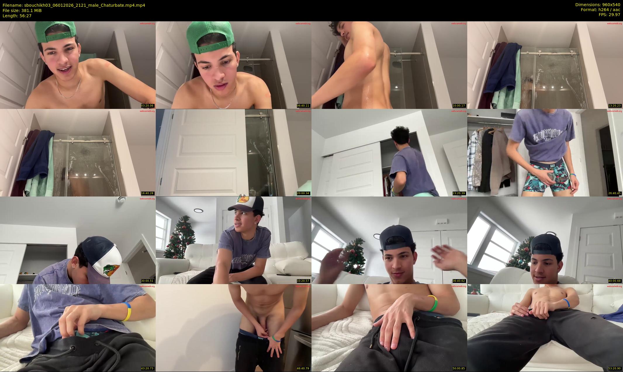 sbouchikh03 — 57 minute Chaturbate male cam show recording, 480p, Jan 6, 2026