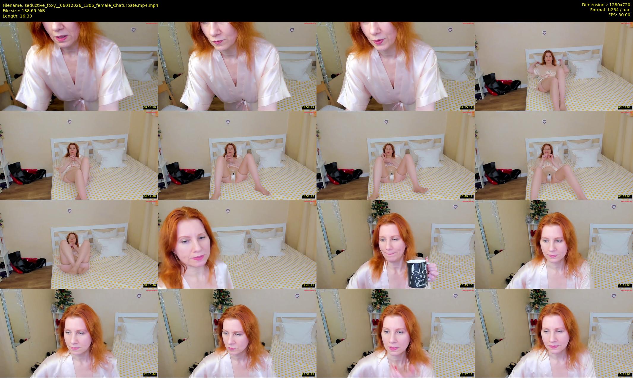 seductive_foxy_ — 17 minute Chaturbate female cam show recording, 720p, Jan 6, 2026