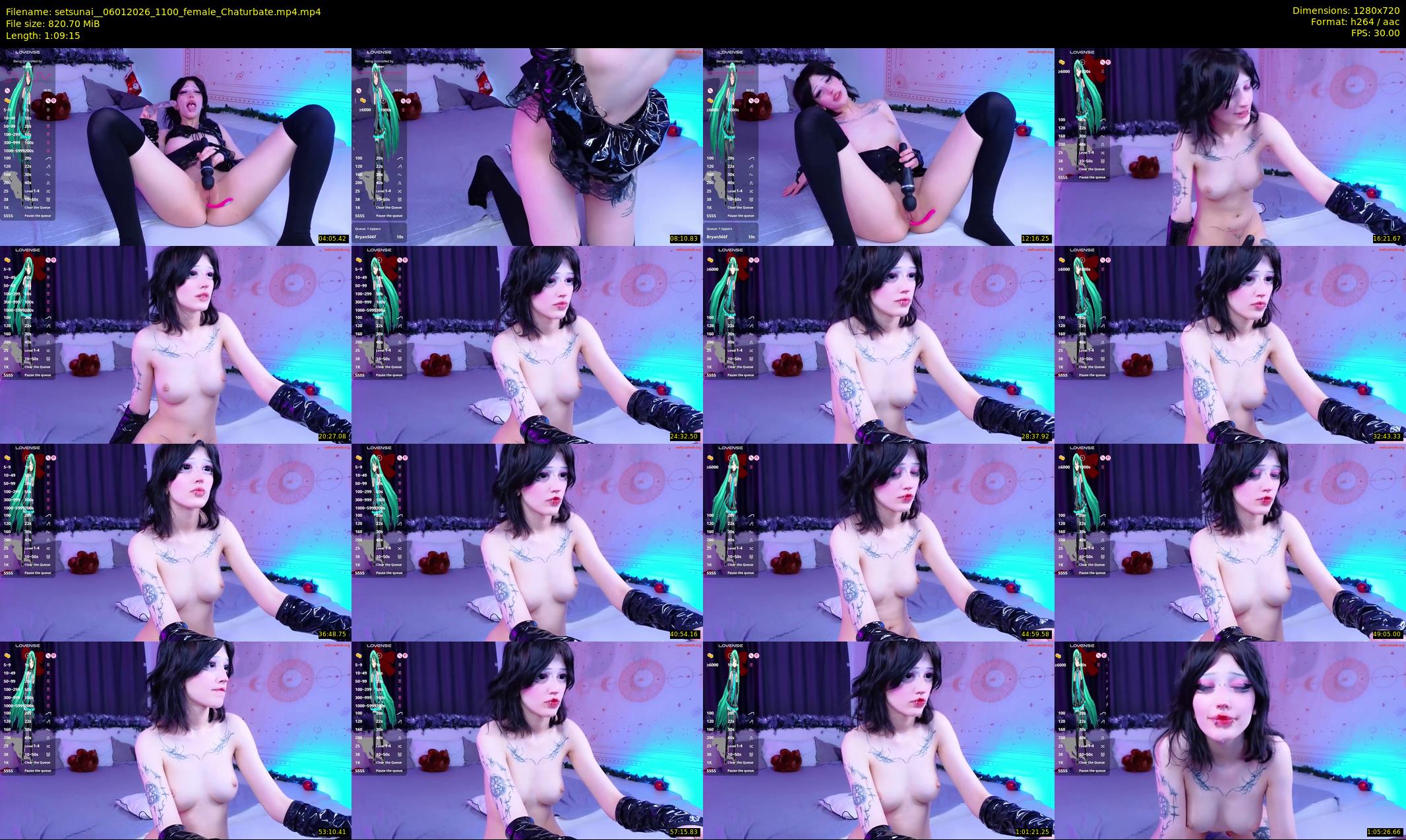 setsunai_ — 70 minute Chaturbate female cam show recording, 720p, Jan 6, 2026