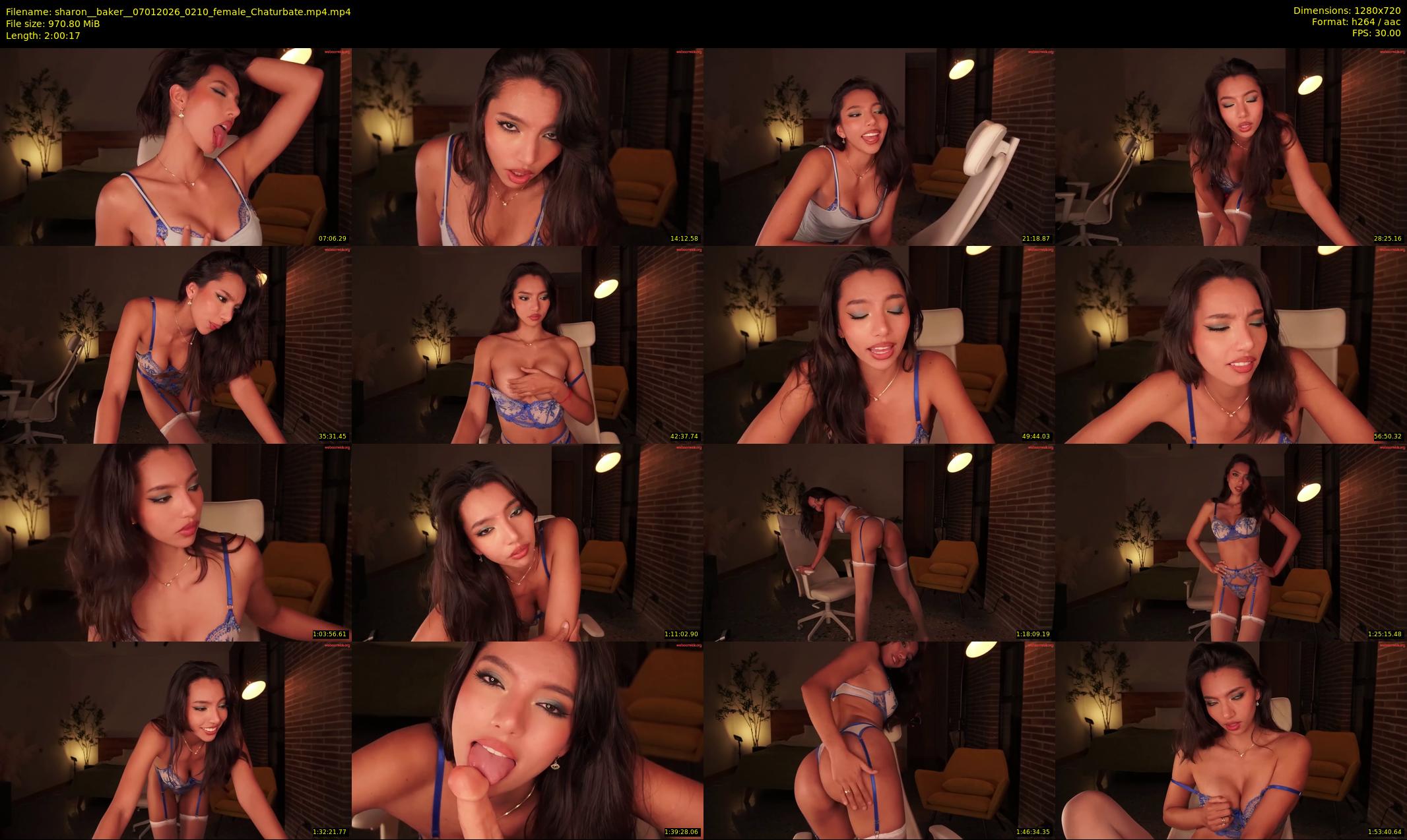sharon__baker_ — 121 minute Chaturbate female cam show recording, 720p, Jan 7, 2026