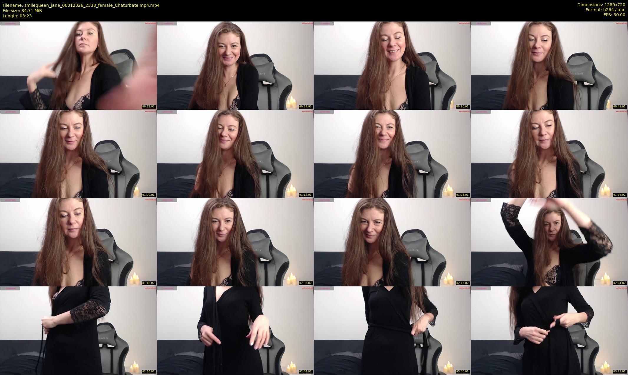 smilequeen_jane — 4 minute Chaturbate female cam show recording, 720p, Jan 6, 2026
