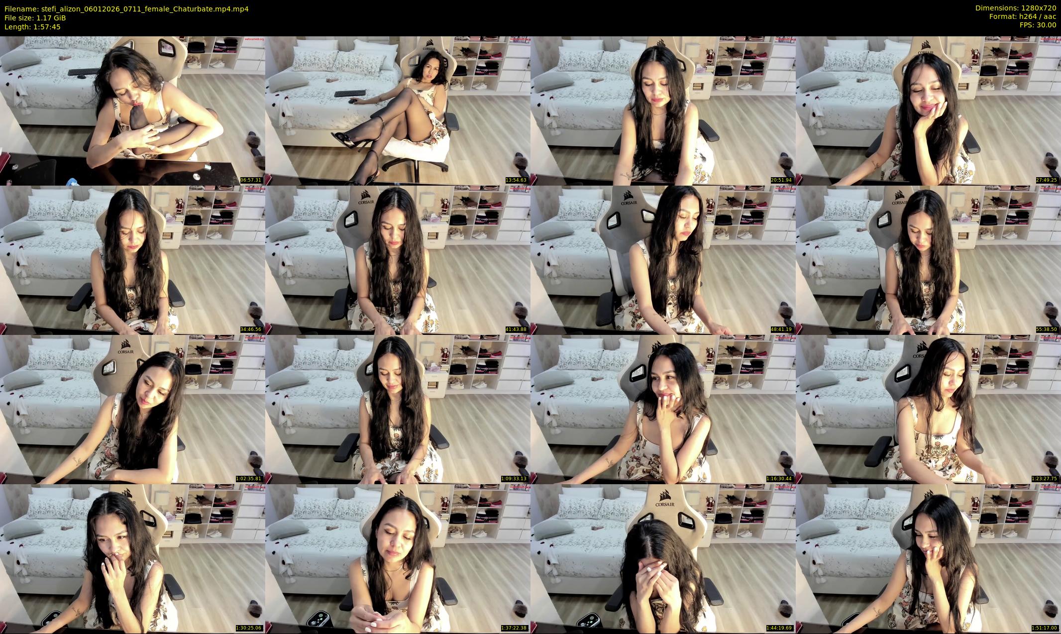 stefi_alizon — 118 minute Chaturbate female cam show recording, 720p, Jan 6, 2026