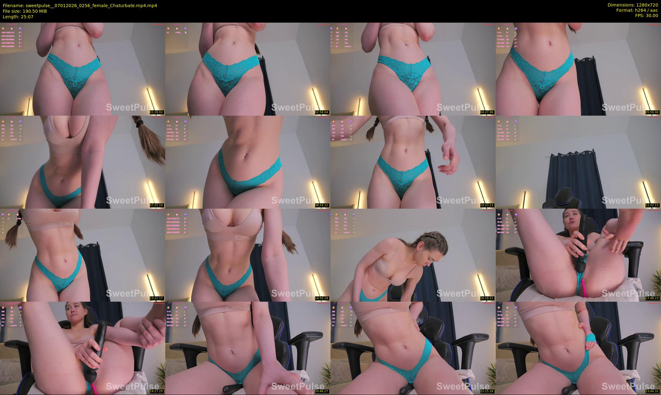 sweetpulse_ — 26 minute Chaturbate female cam show recording, 720p, Jan 7, 2026