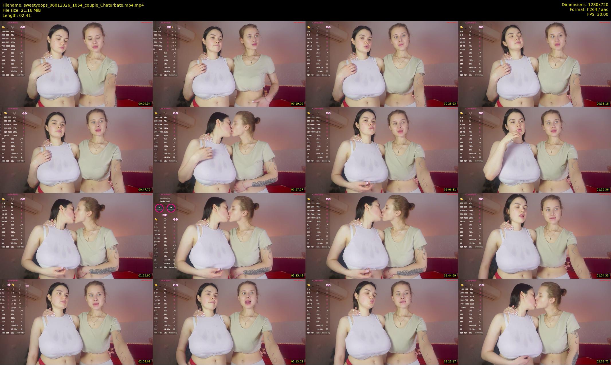 sweetyoops — 3 minute Chaturbate female cam show recording, 720p, Jan 6, 2026
