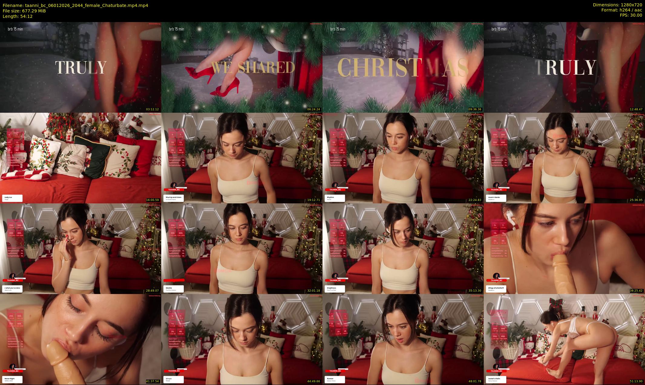 taanni_bc — 55 minute Chaturbate female cam show recording, 720p, Jan 6, 2026