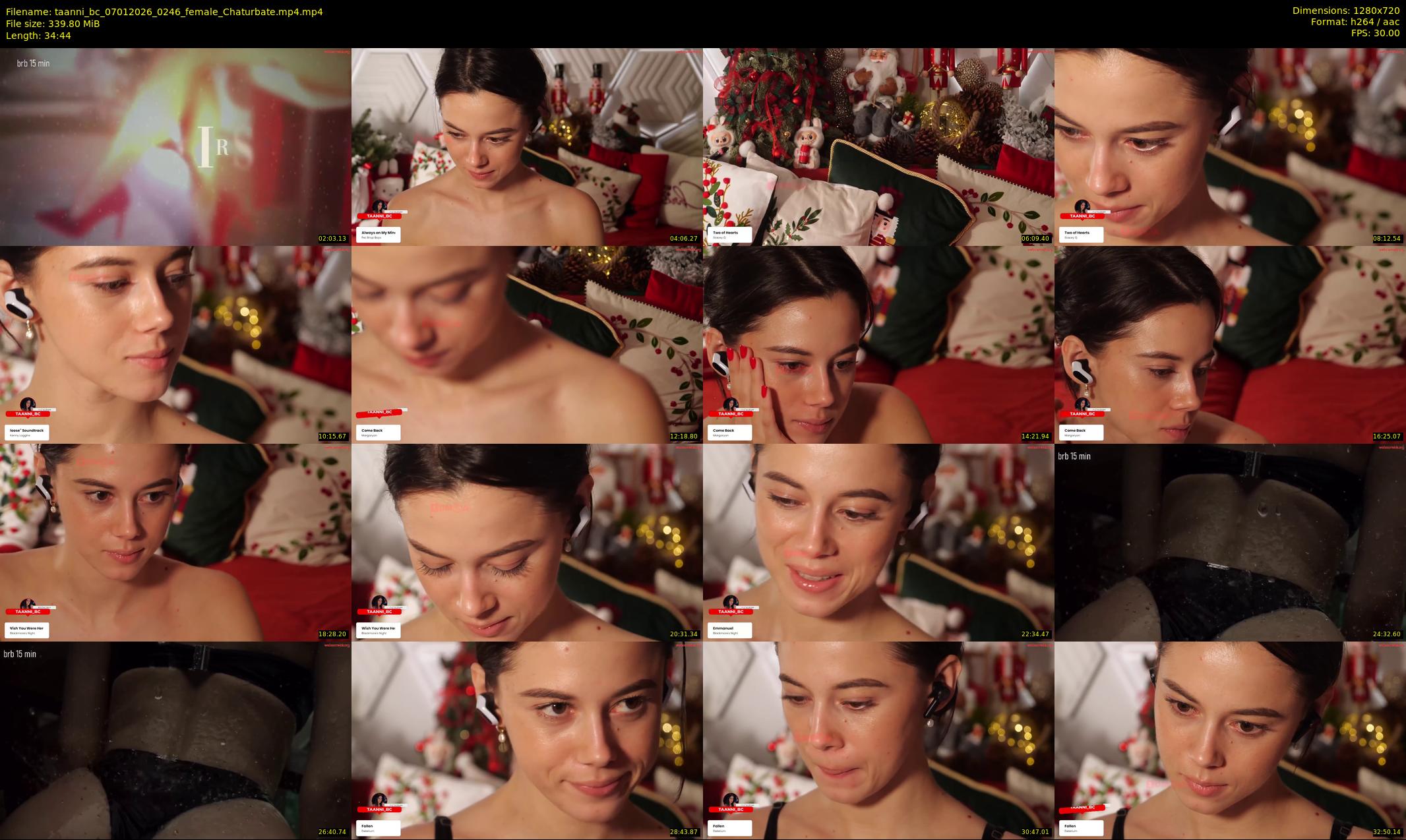taanni_bc — 35 minute Chaturbate female cam show recording, 720p, Jan 7, 2026