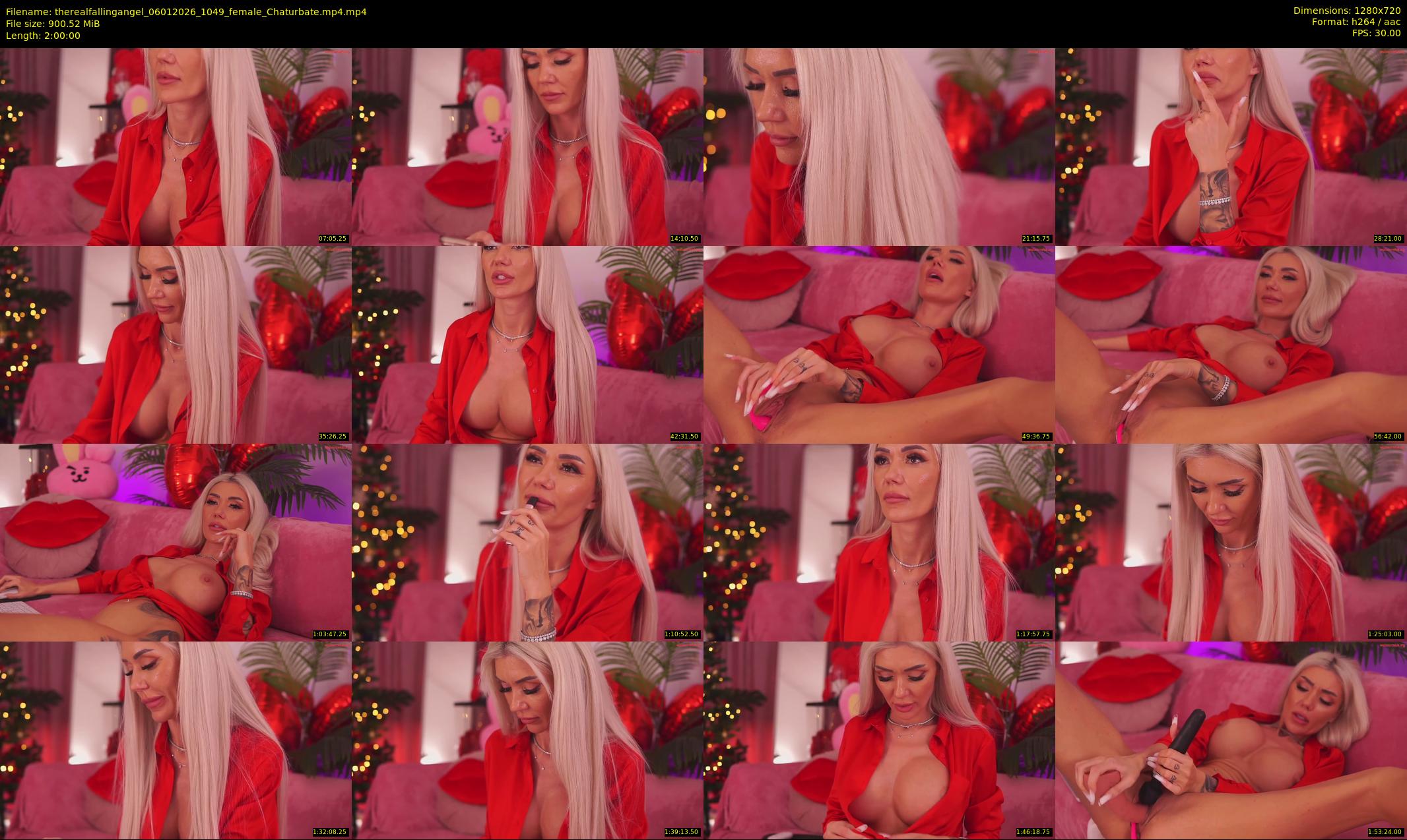 therealfallingangel — 120 minute Chaturbate female cam show recording, 720p, Jan 6, 2026