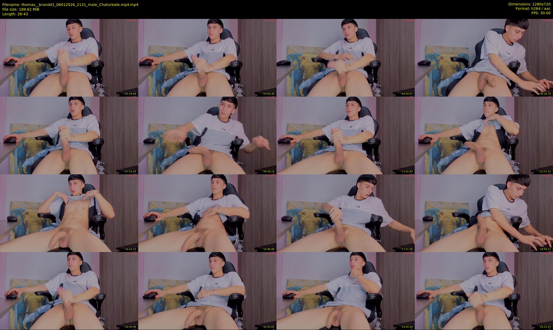 thomas__brandd1 — 27 minute Chaturbate male cam show recording, 720p, Jan 6, 2026