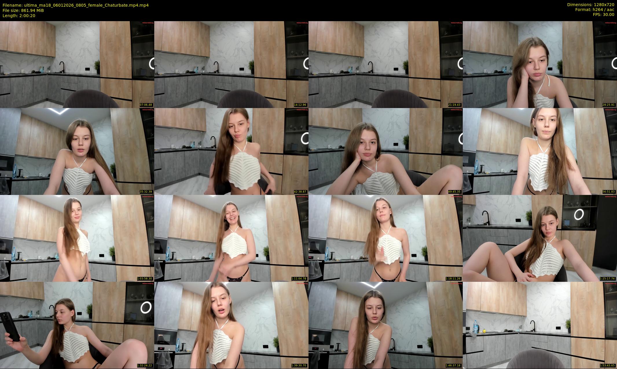 ultima_ma18 — 121 minute Chaturbate female cam show recording, 720p, Jan 6, 2026