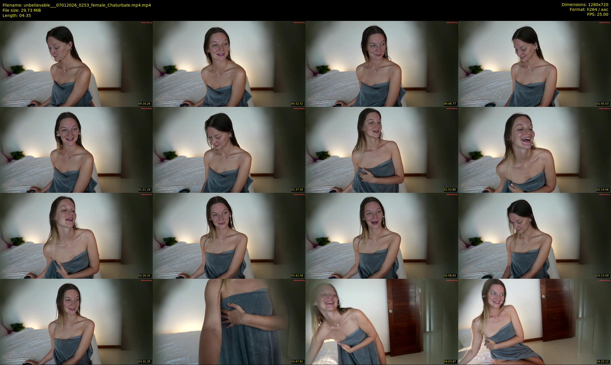 unbelievable__ — 5 minute Chaturbate female cam show recording, 720p, Jan 7, 2026