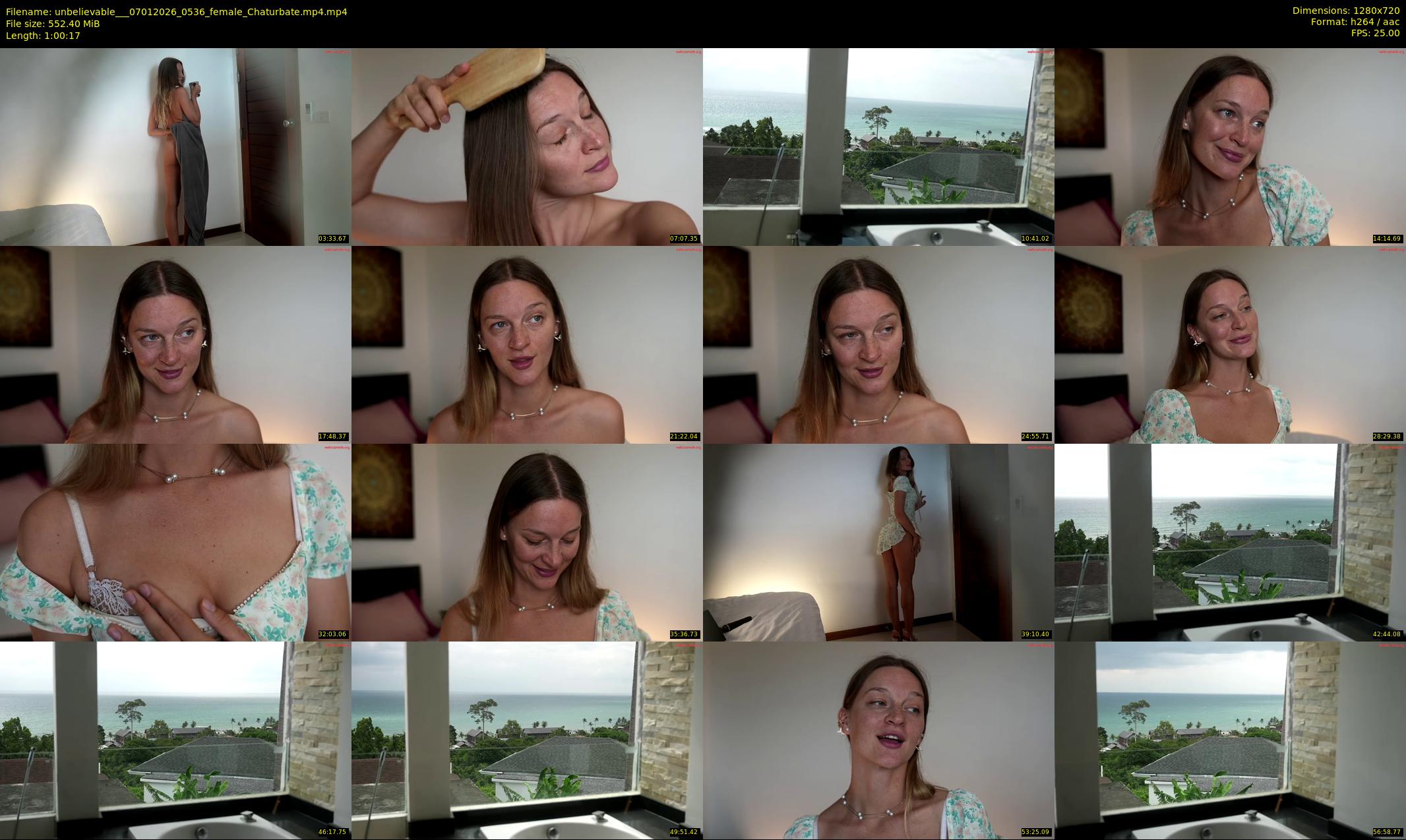 unbelievable__ — 61 minute Chaturbate female cam show recording, 720p, Jan 7, 2026