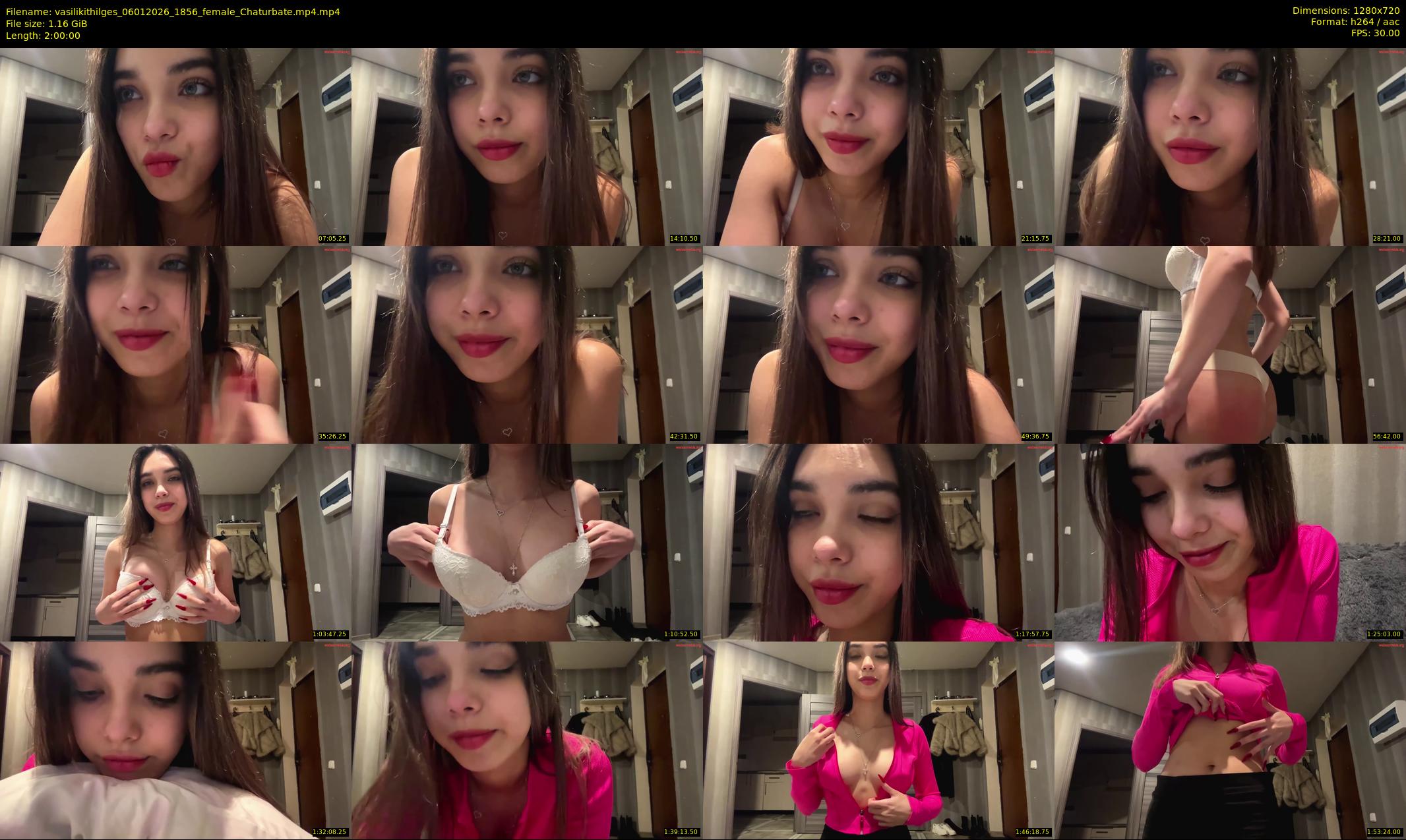 vasilikithilges — 120 minute Chaturbate female cam show recording, 720p, Jan 6, 2026