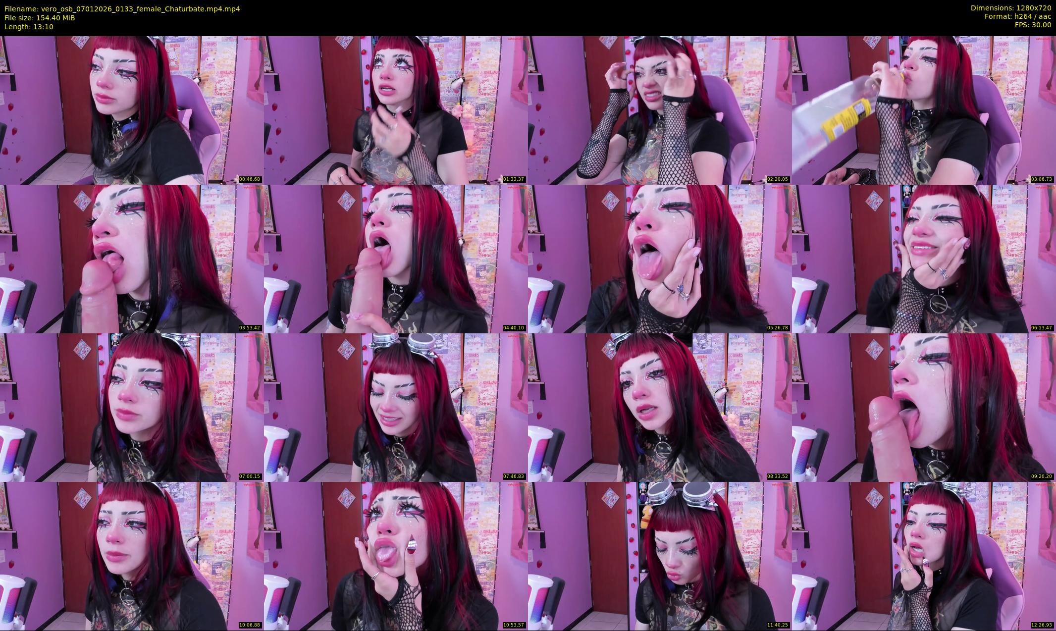 vero_osb — 14 minute Chaturbate female cam show recording, 720p, Jan 7, 2026