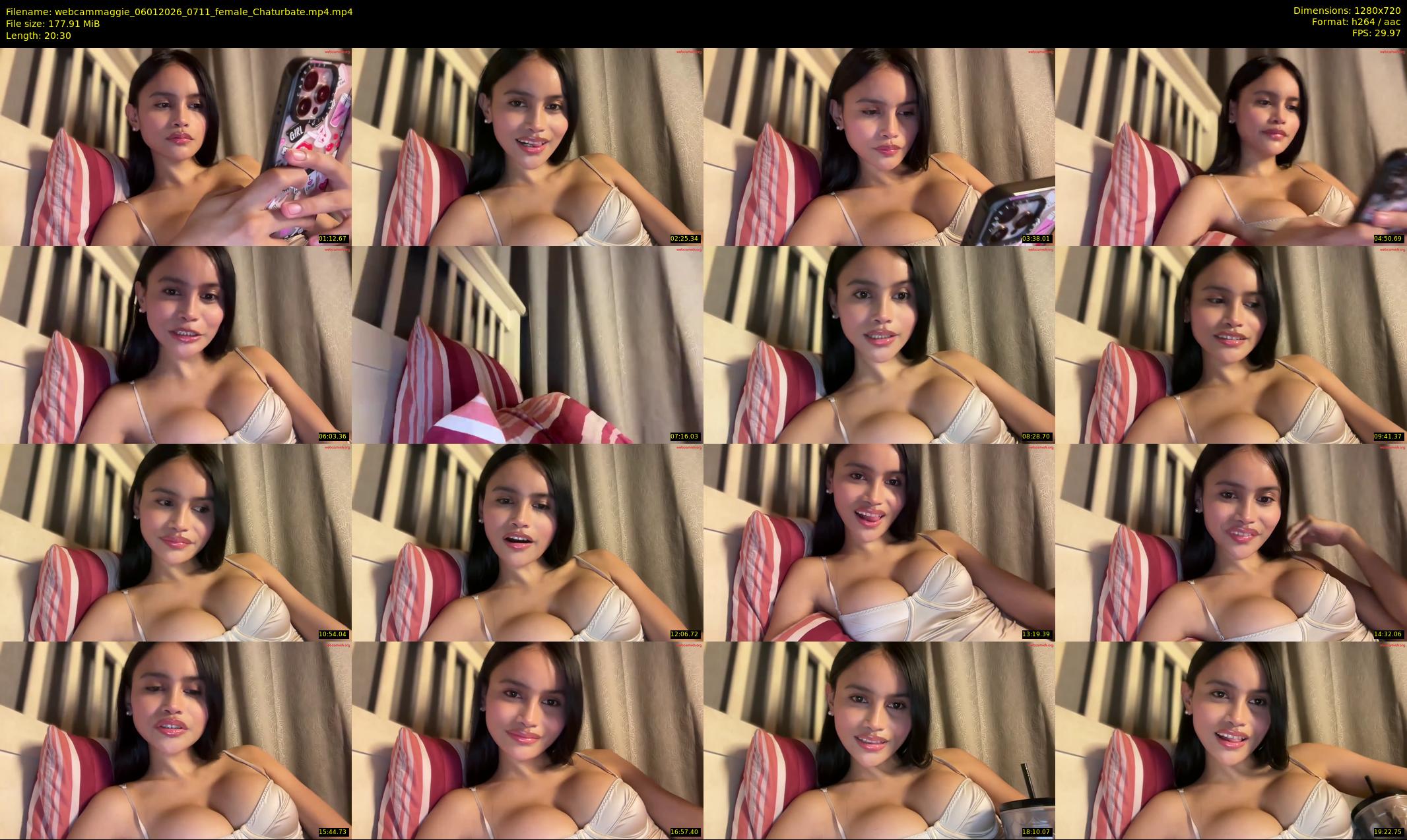 webcammaggie — 21 minute Chaturbate female cam show recording, 720p, Jan 6, 2026