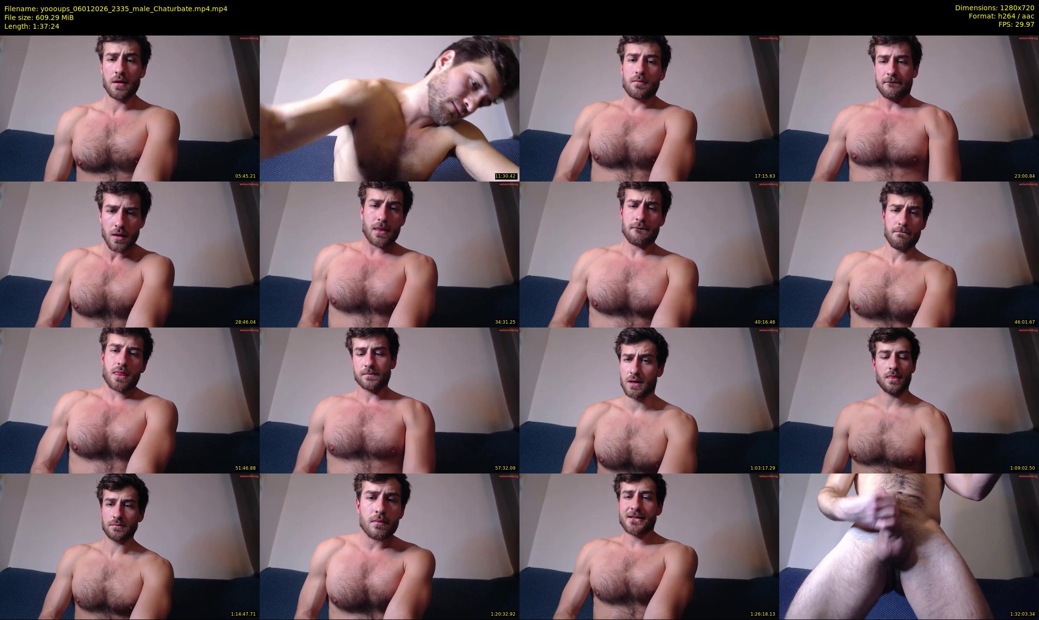 yoooups — 98 minute Chaturbate male cam show recording, 720p, Jan 6, 2026