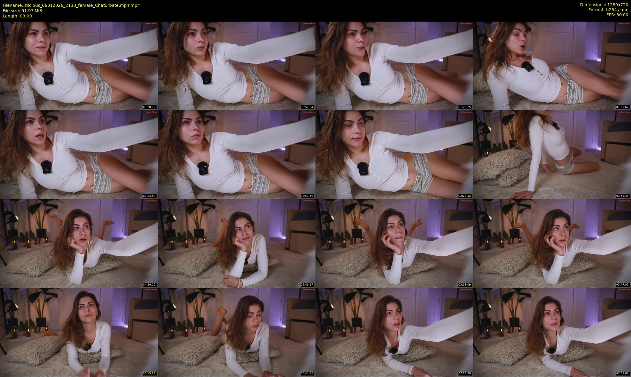 zlicious — 9 minute Chaturbate female cam show recording, 720p, Jan 6, 2026