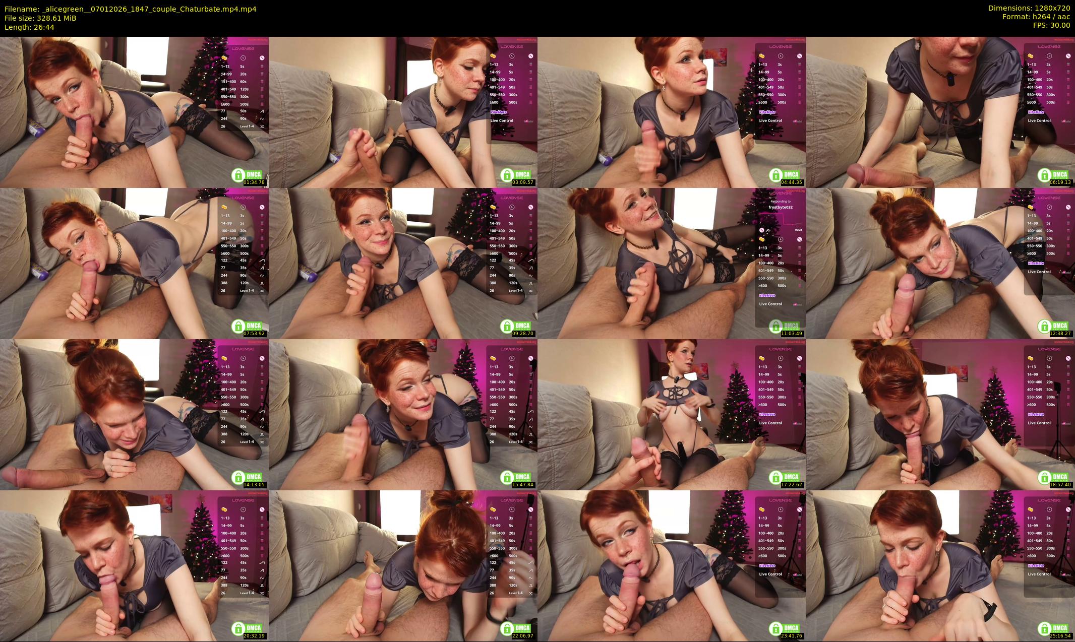 _alicegreen_ — 27 minute Chaturbate couple cam show recording, 720p, Jan 7, 2026
