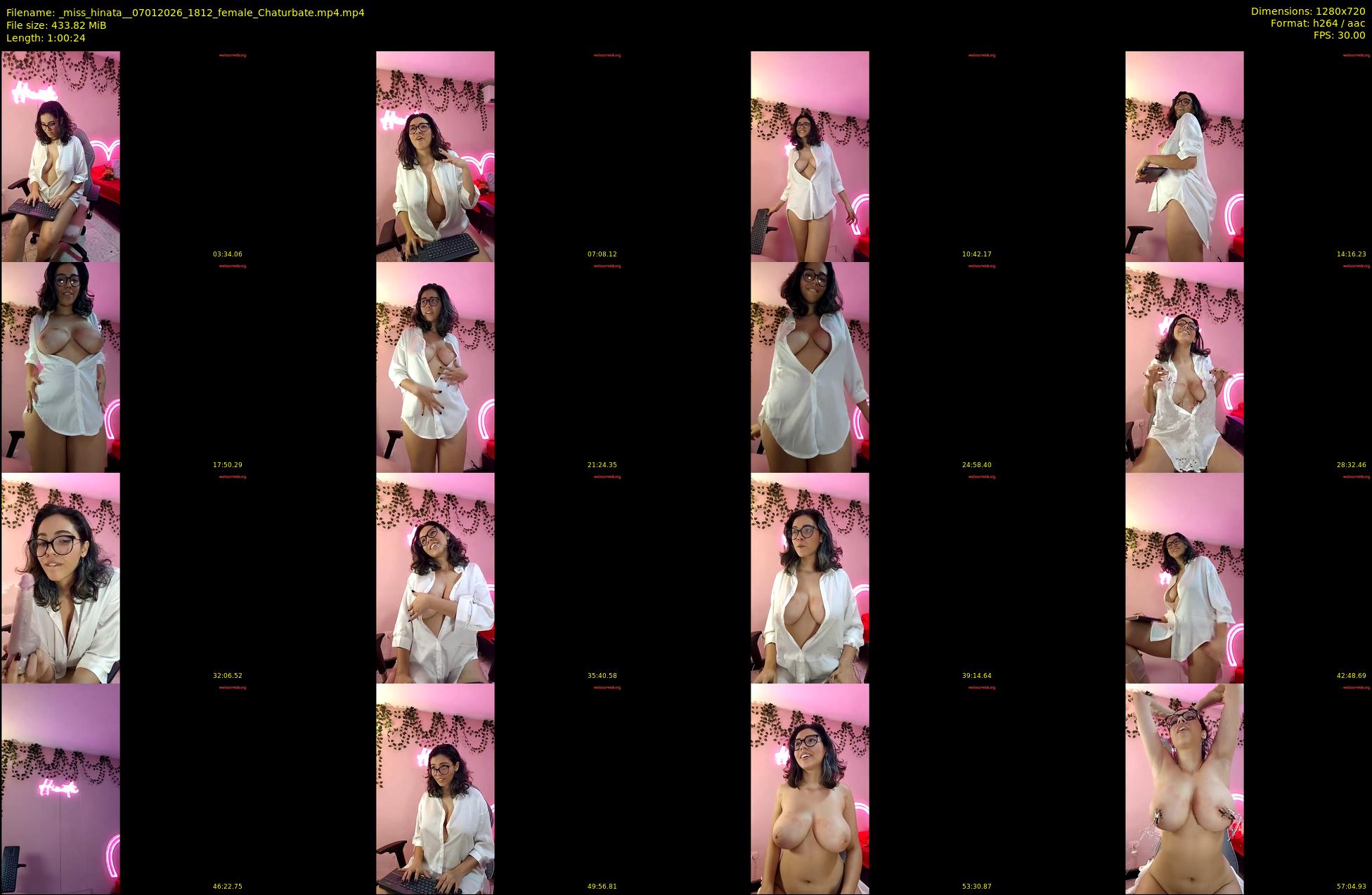 _miss_hinata_ — 61 minute Chaturbate female cam show recording, 720p, Jan 7, 2026