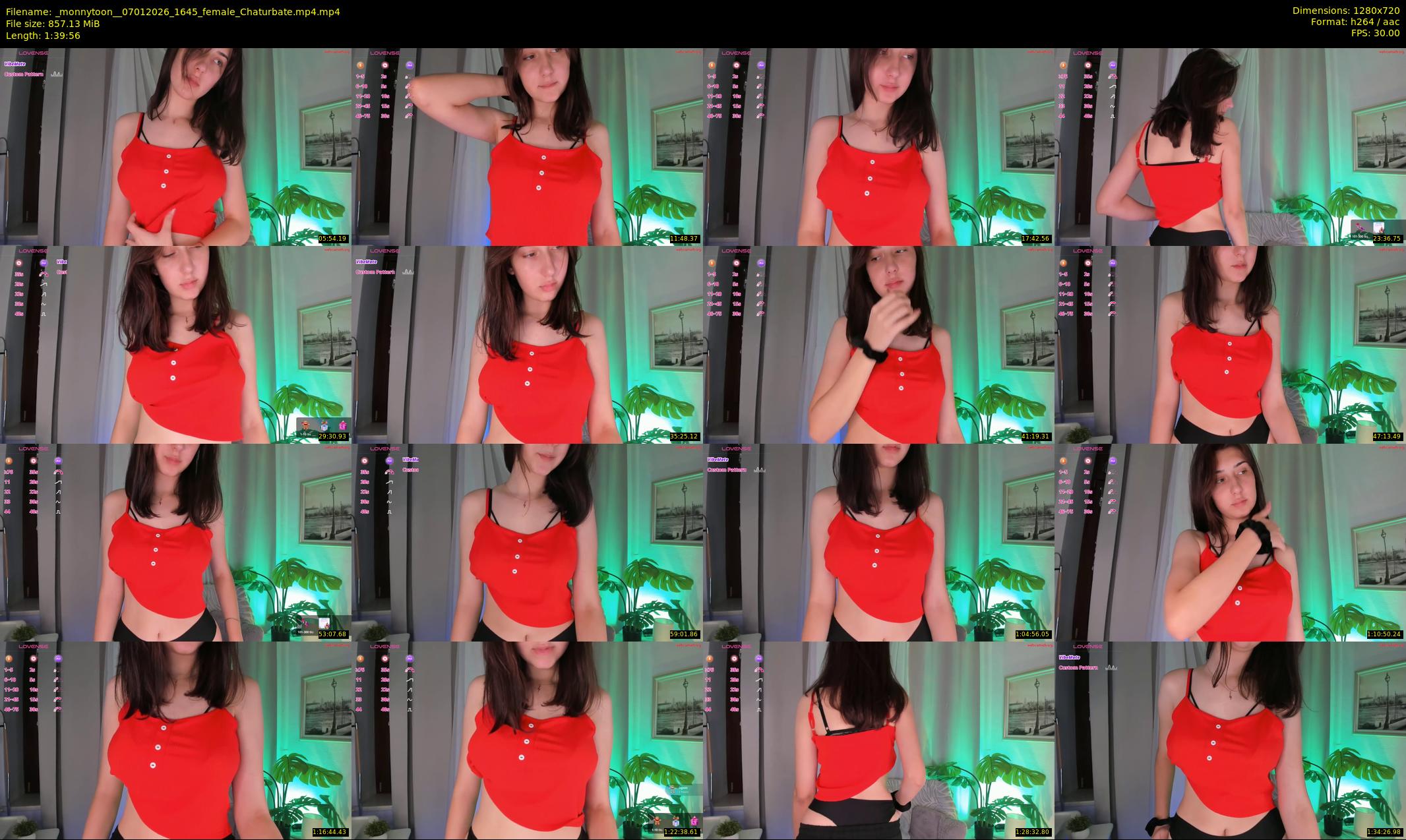 _monnytoon_ — 100 minute Chaturbate female cam show recording, 720p, Jan 7, 2026