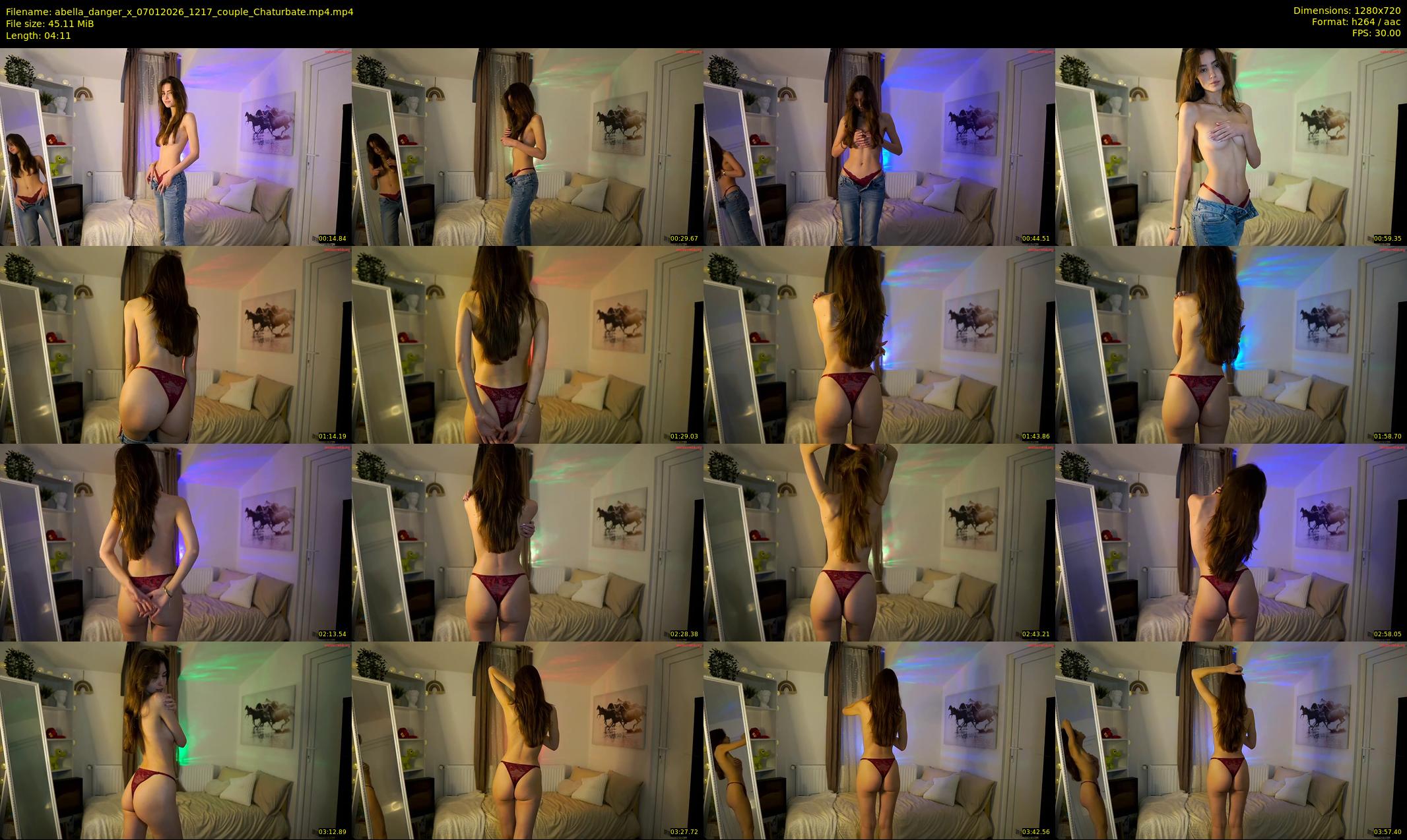 abella_danger_x — 5 minute Chaturbate female cam show recording, 720p, Jan 7, 2026