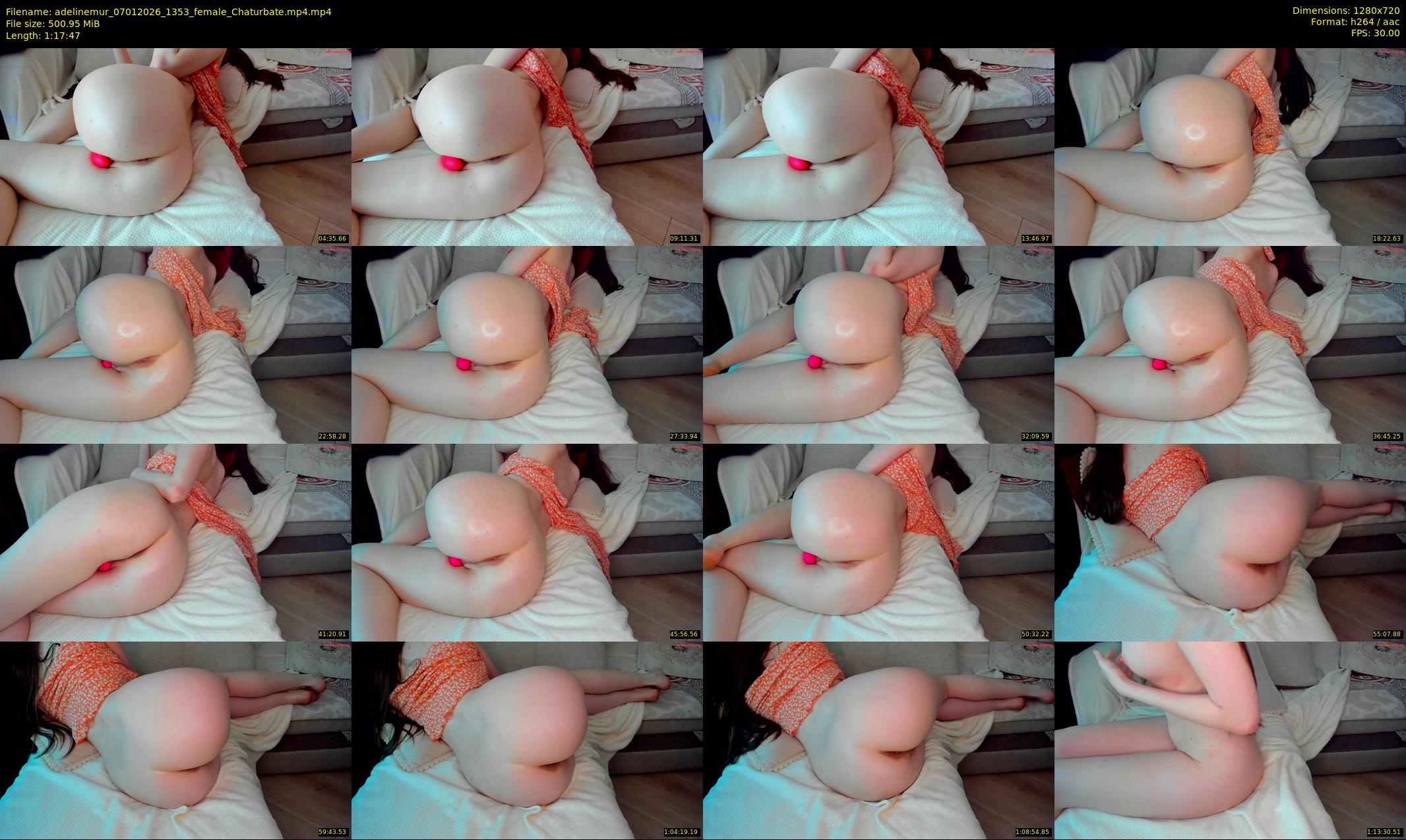 adelinemur — 78 minute Chaturbate female cam show recording, 720p, Jan 7, 2026