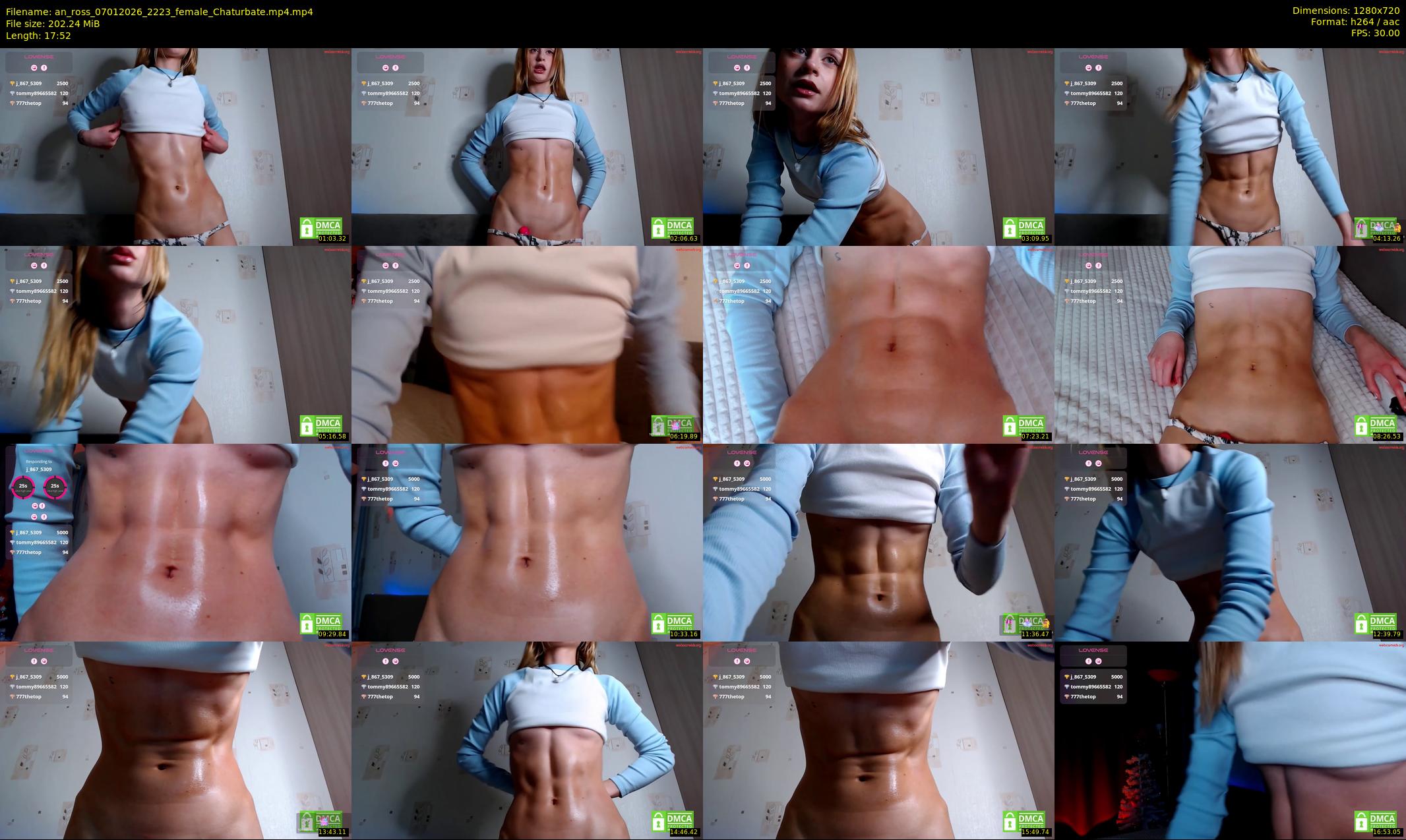 an_ross — 18 minute Chaturbate female cam show recording, 720p, Jan 7, 2026