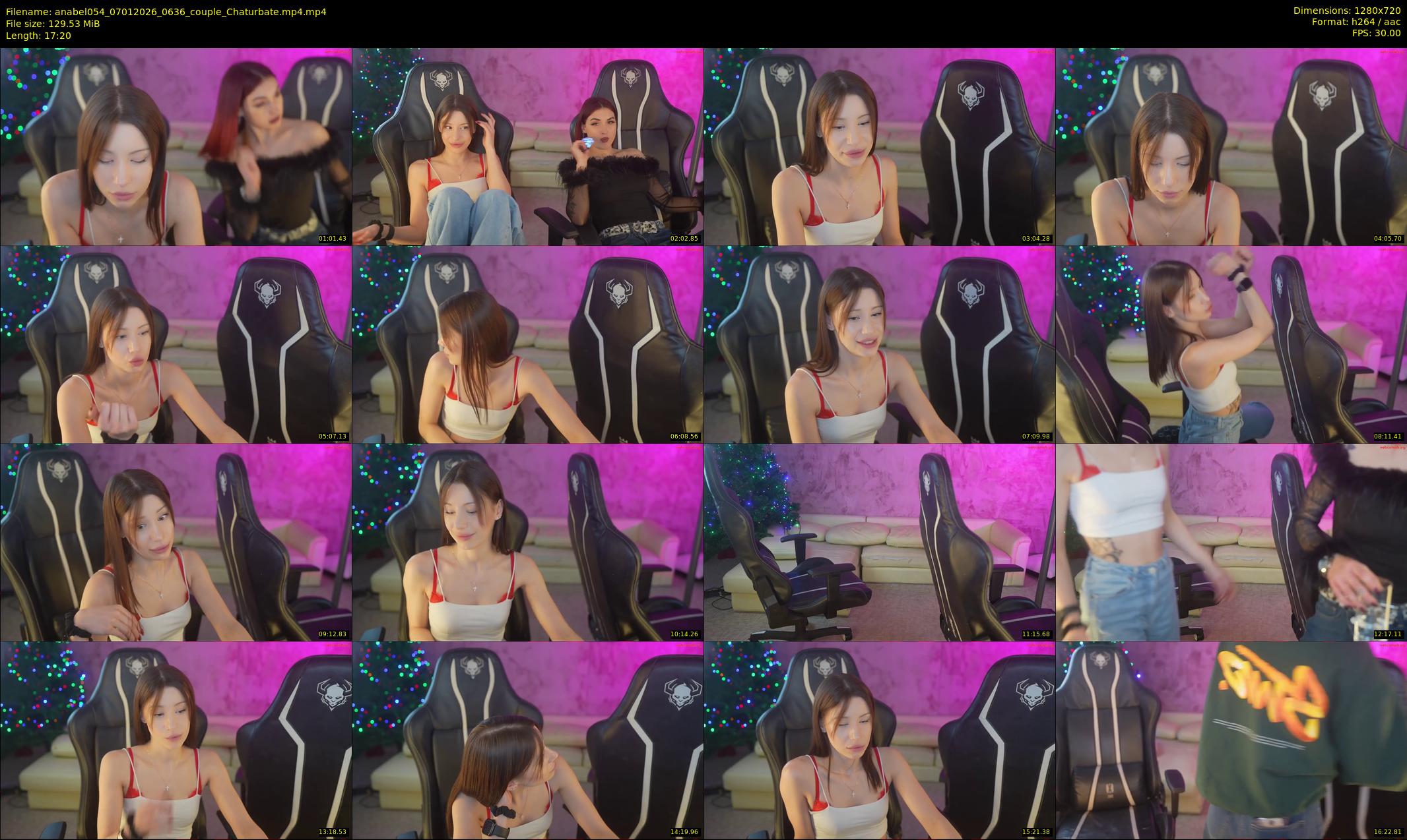 anabel054 — 18 minute Chaturbate female cam show recording, 720p, Jan 7, 2026