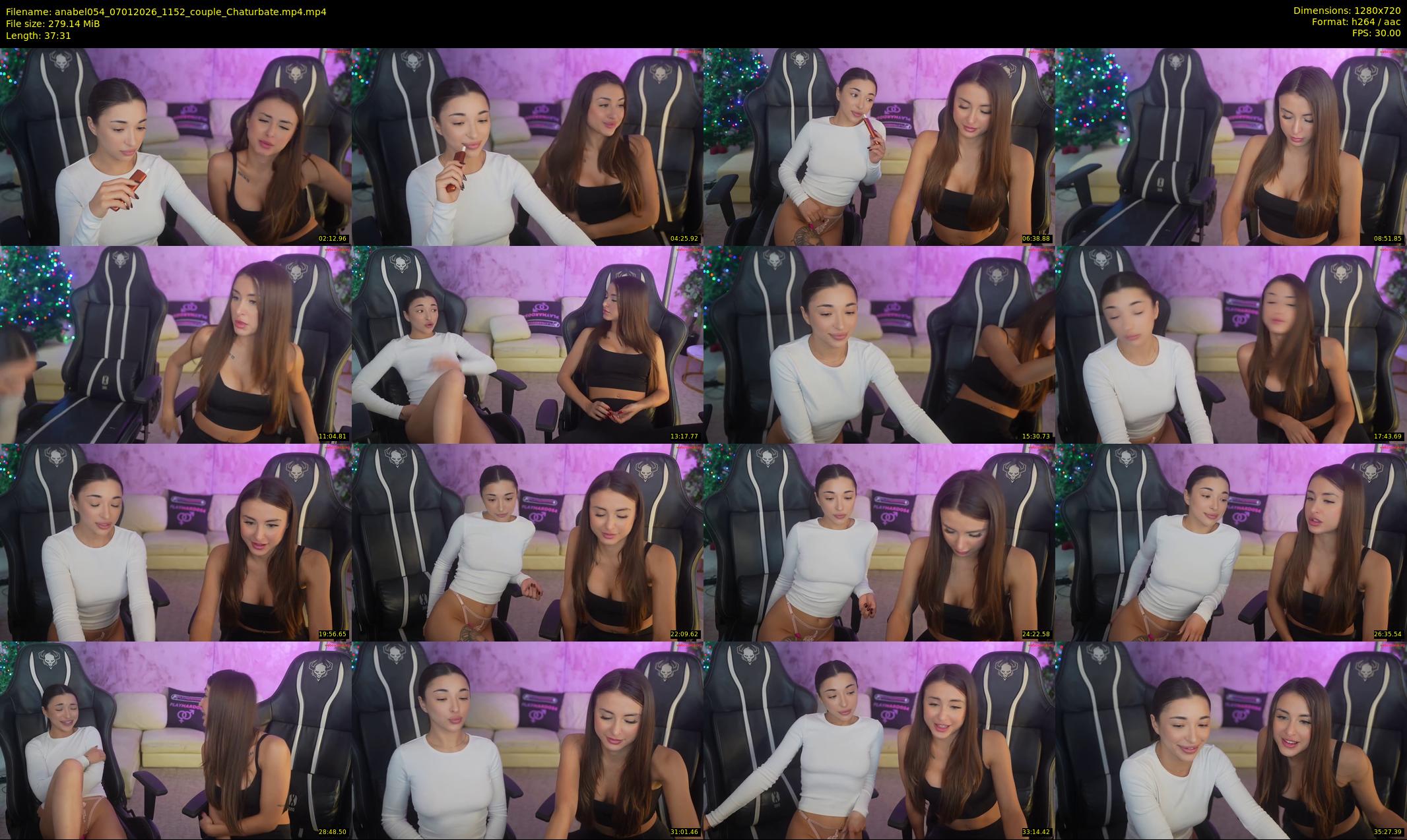 anabel054 — 38 minute Chaturbate female cam show recording, 720p, Jan 7, 2026