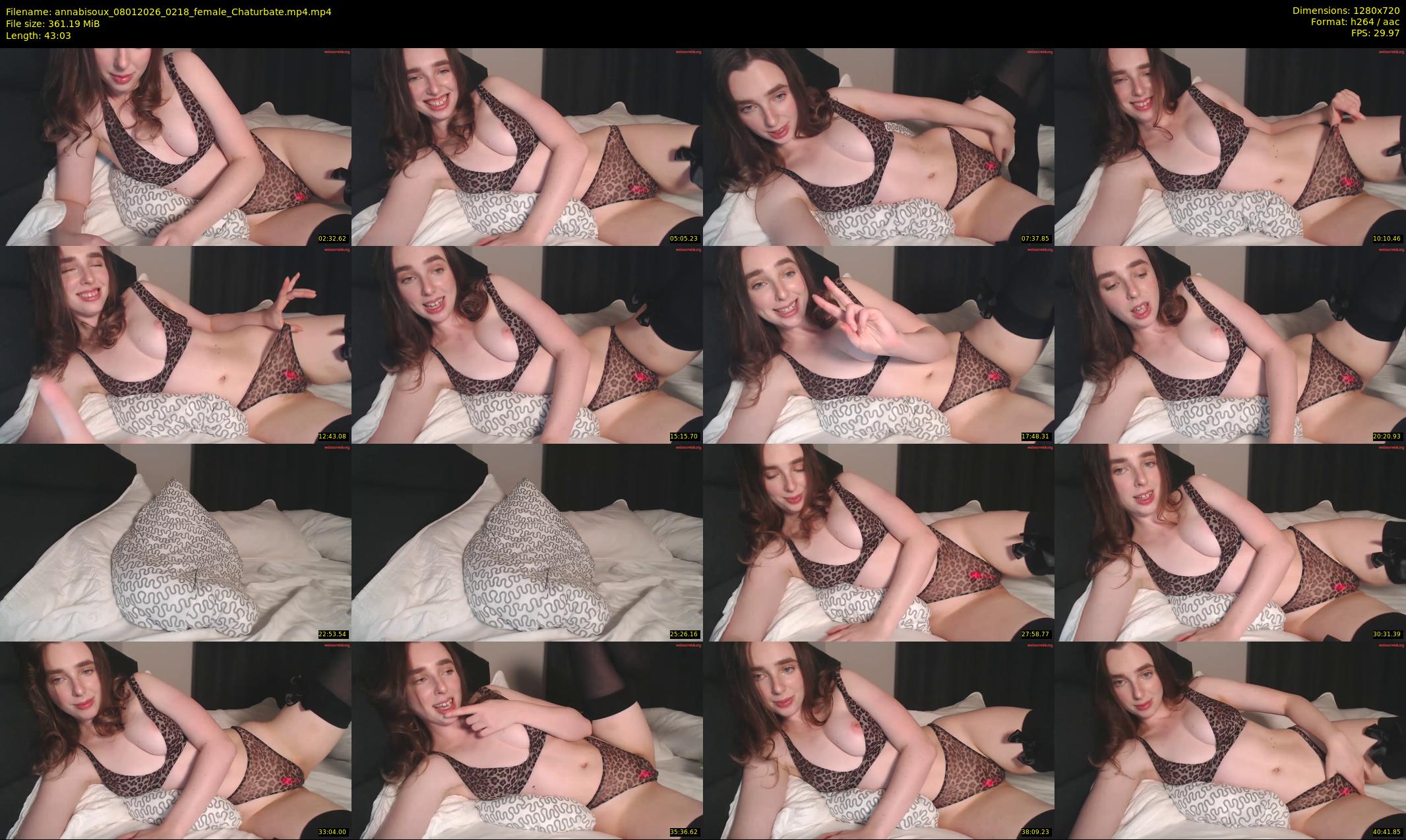annabisoux — 44 minute Chaturbate female cam show recording, 720p, Jan 8, 2026