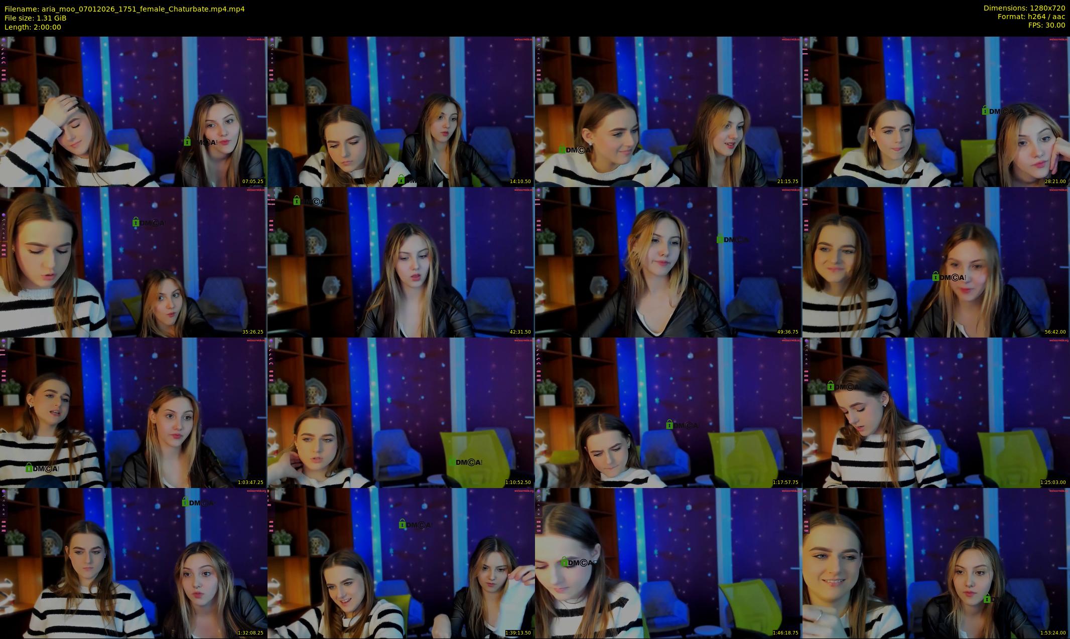 aria_moo — 120 minute Chaturbate couple cam show recording, 720p, Jan 7, 2026