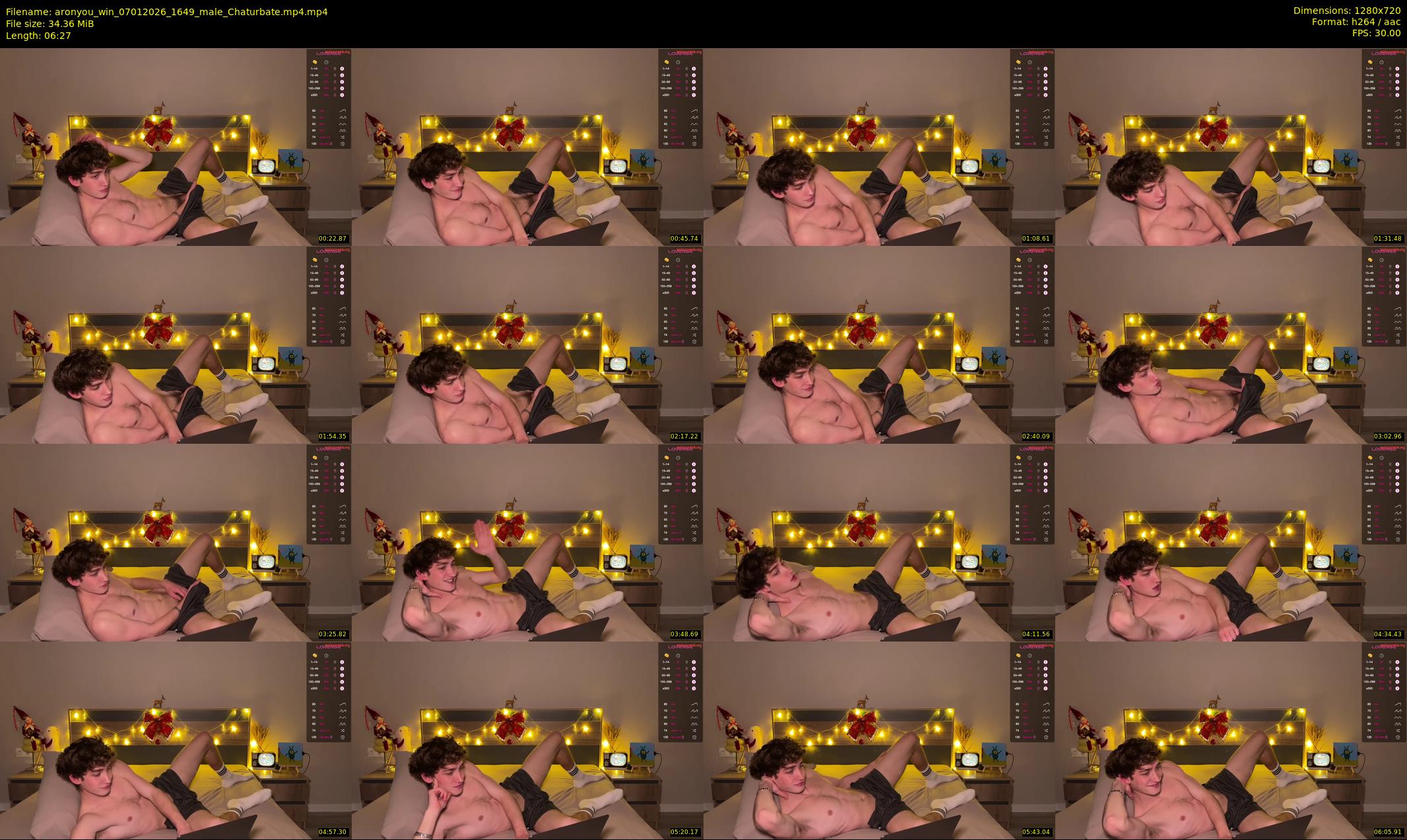 aronyou_win — 7 minute Chaturbate male cam show recording, 720p, Jan 7, 2026