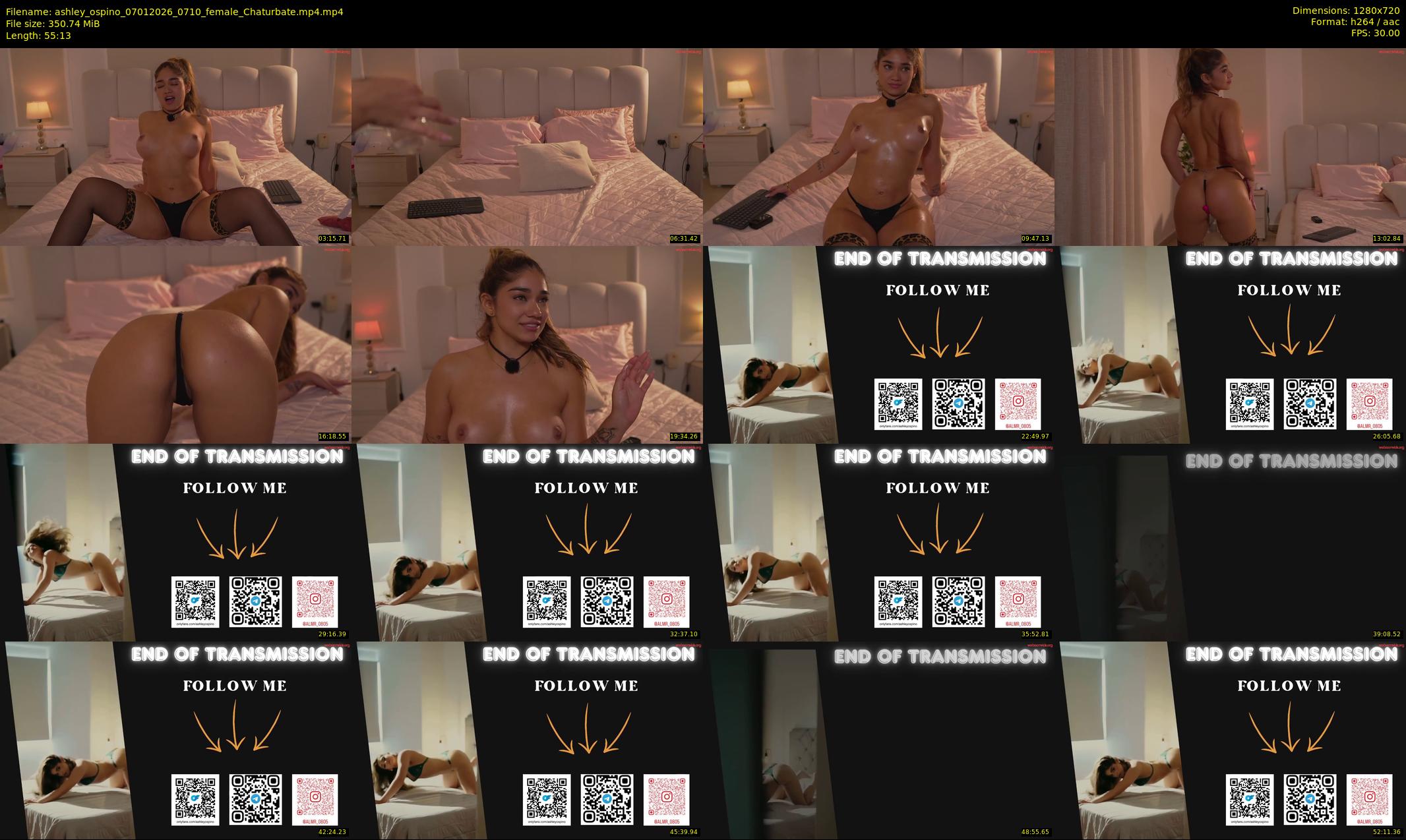ashley_ospino — 56 minute Chaturbate couple cam show recording, 720p, Jan 7, 2026