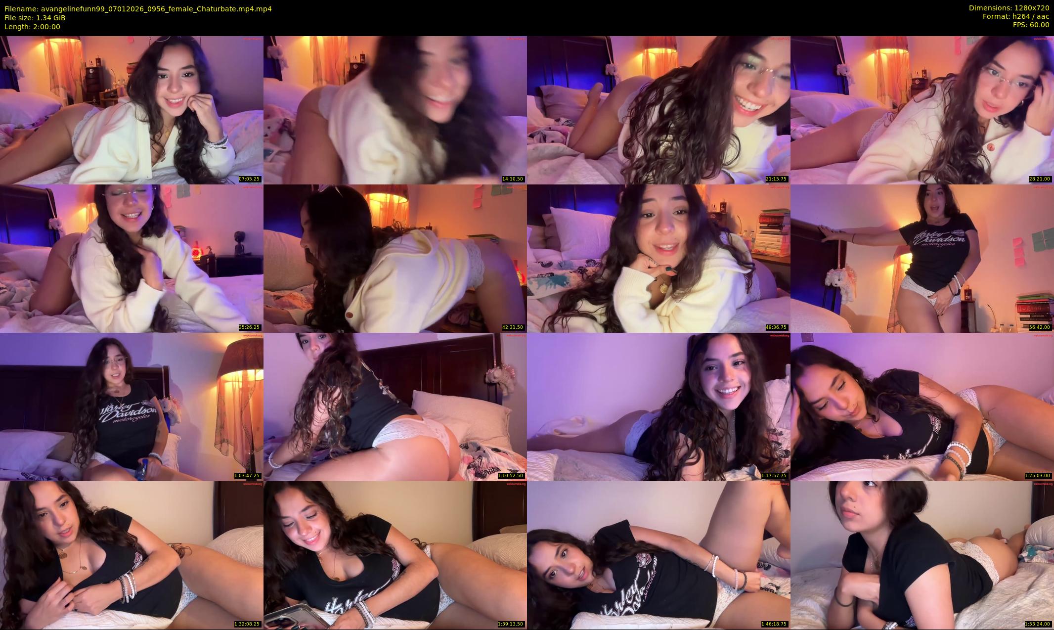 avangelinefunn99 — 120 minute Chaturbate female cam show recording, 720p, Jan 7, 2026