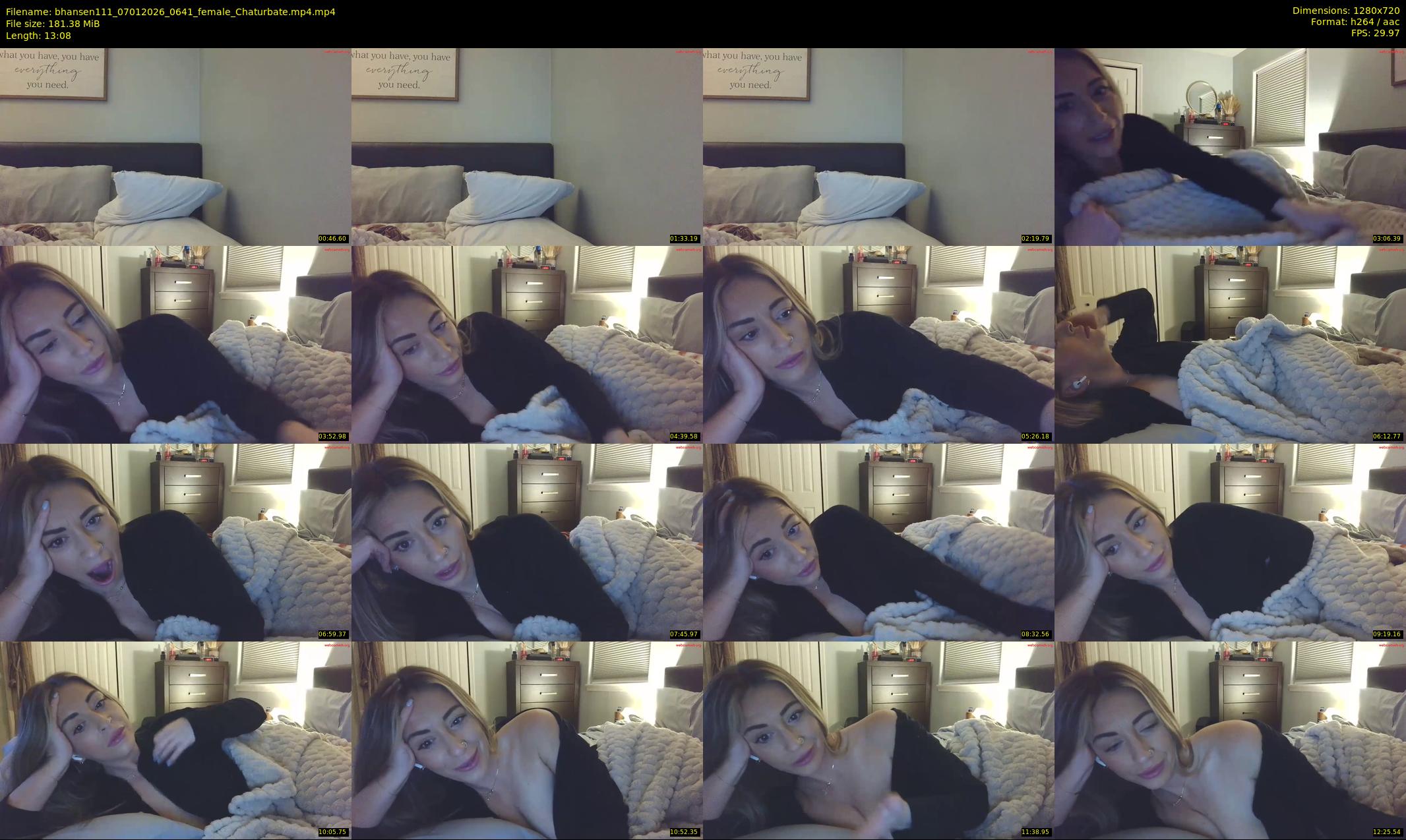 bhansen111 — 14 minute Chaturbate female cam show recording, 720p, Jan 7, 2026