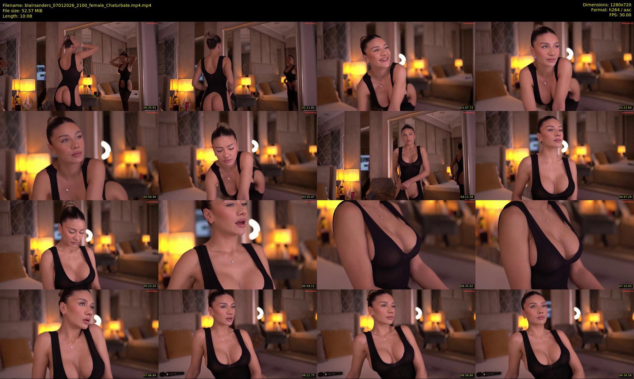 blairsanders — 11 minute Chaturbate female cam show recording, 720p, Jan 7, 2026