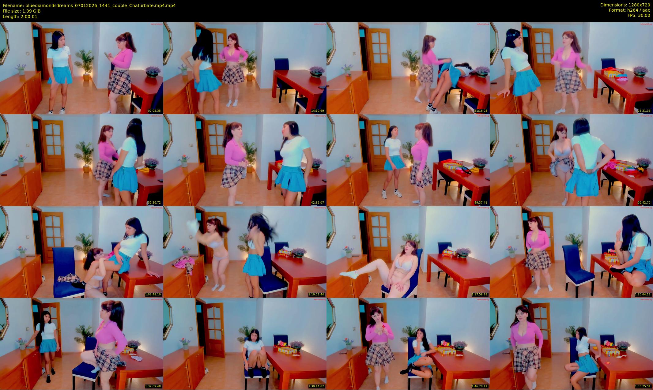 bluediamondsdreams — 121 minute Chaturbate couple cam show recording, 720p, Jan 7, 2026