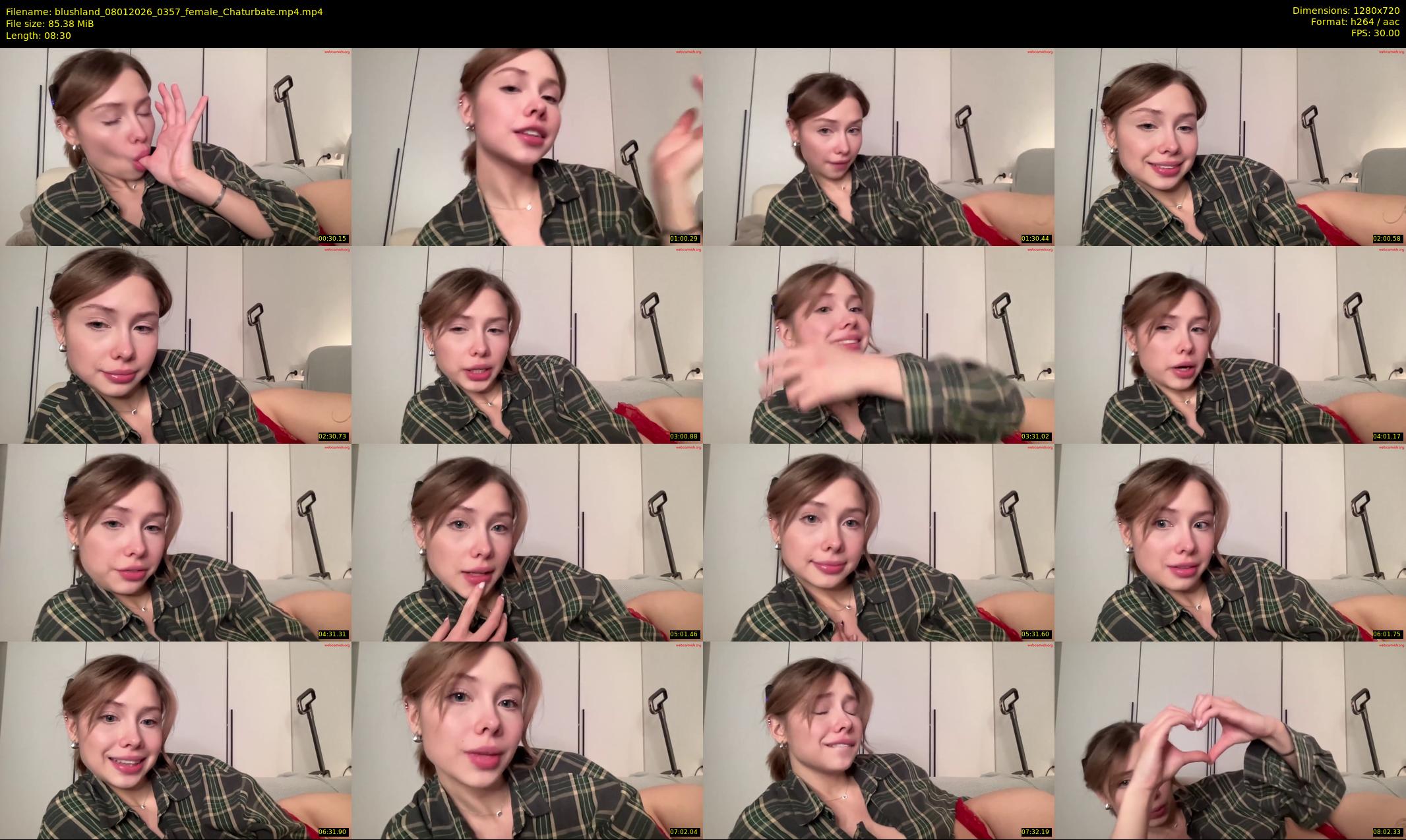 blushland — 9 minute Chaturbate couple cam show recording, 720p, Jan 8, 2026