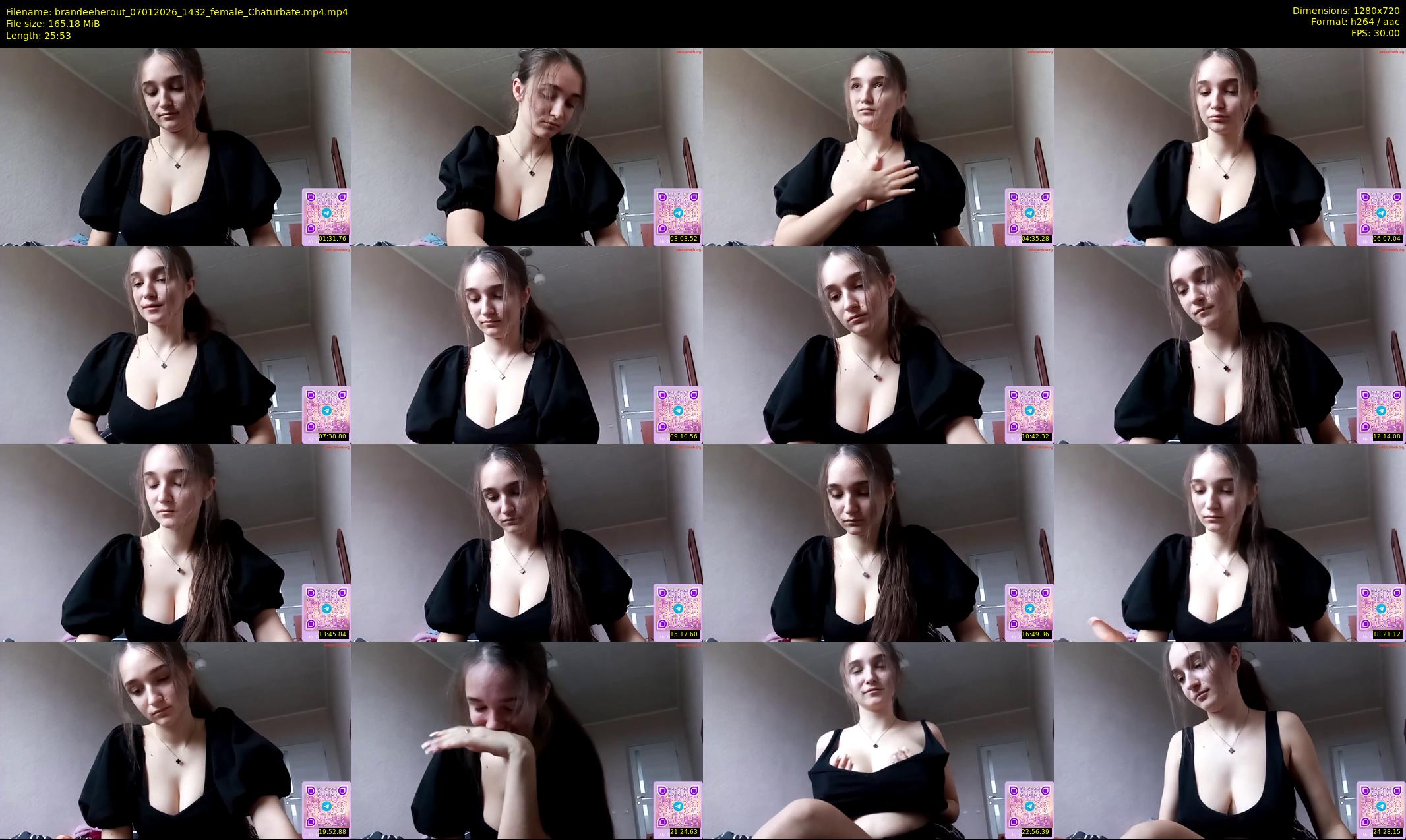 brandeeherout — 26 minute Chaturbate female cam show recording, 720p, Jan 7, 2026