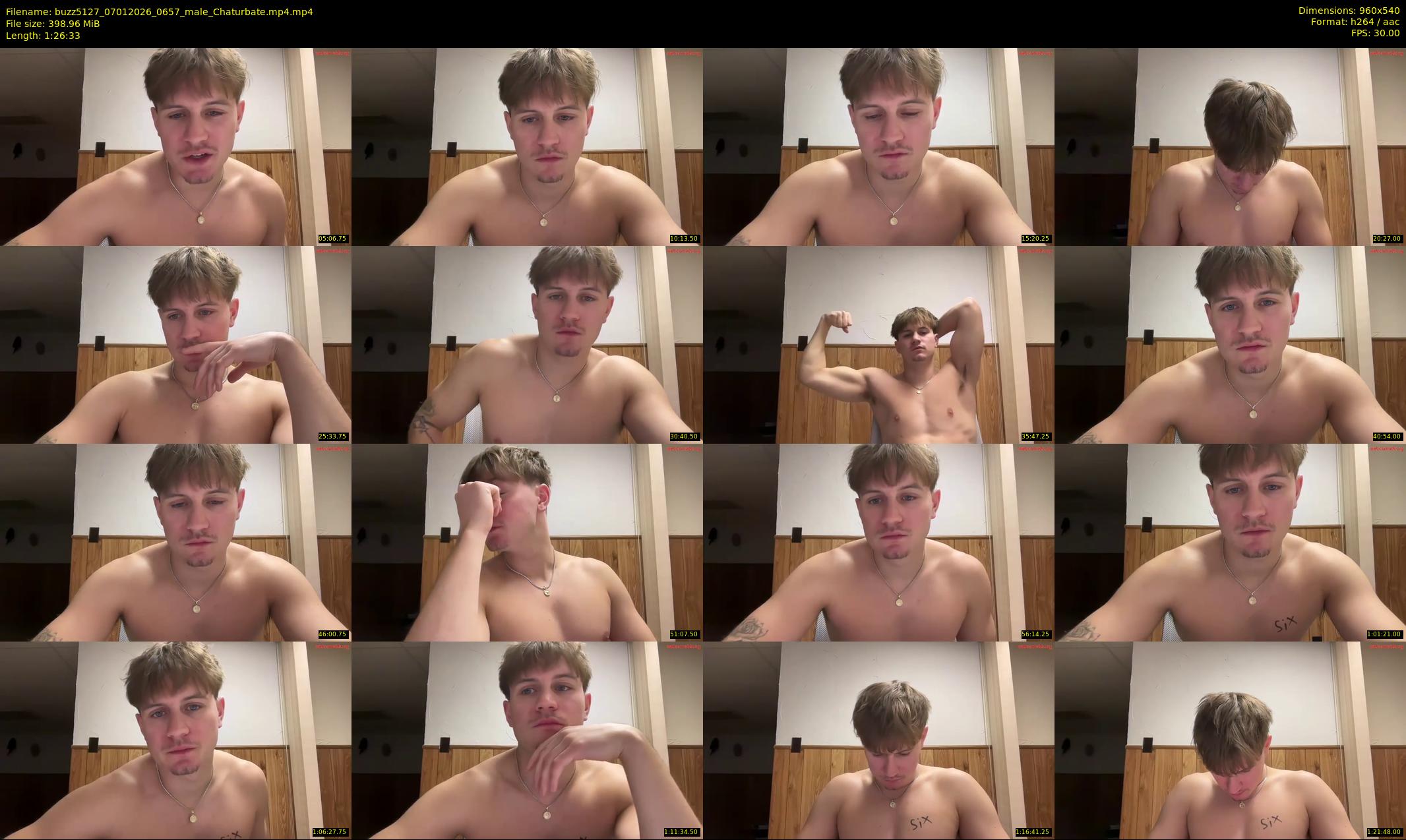 buzz5127 — 87 minute Chaturbate male cam show recording, 480p, Jan 7, 2026