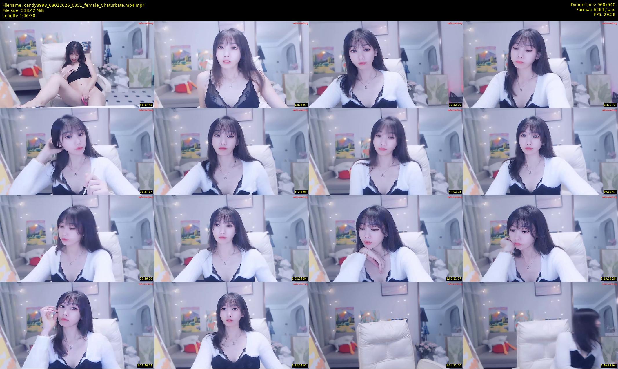 candy8998 — 107 minute Chaturbate female cam show recording, 480p, Jan 8, 2026