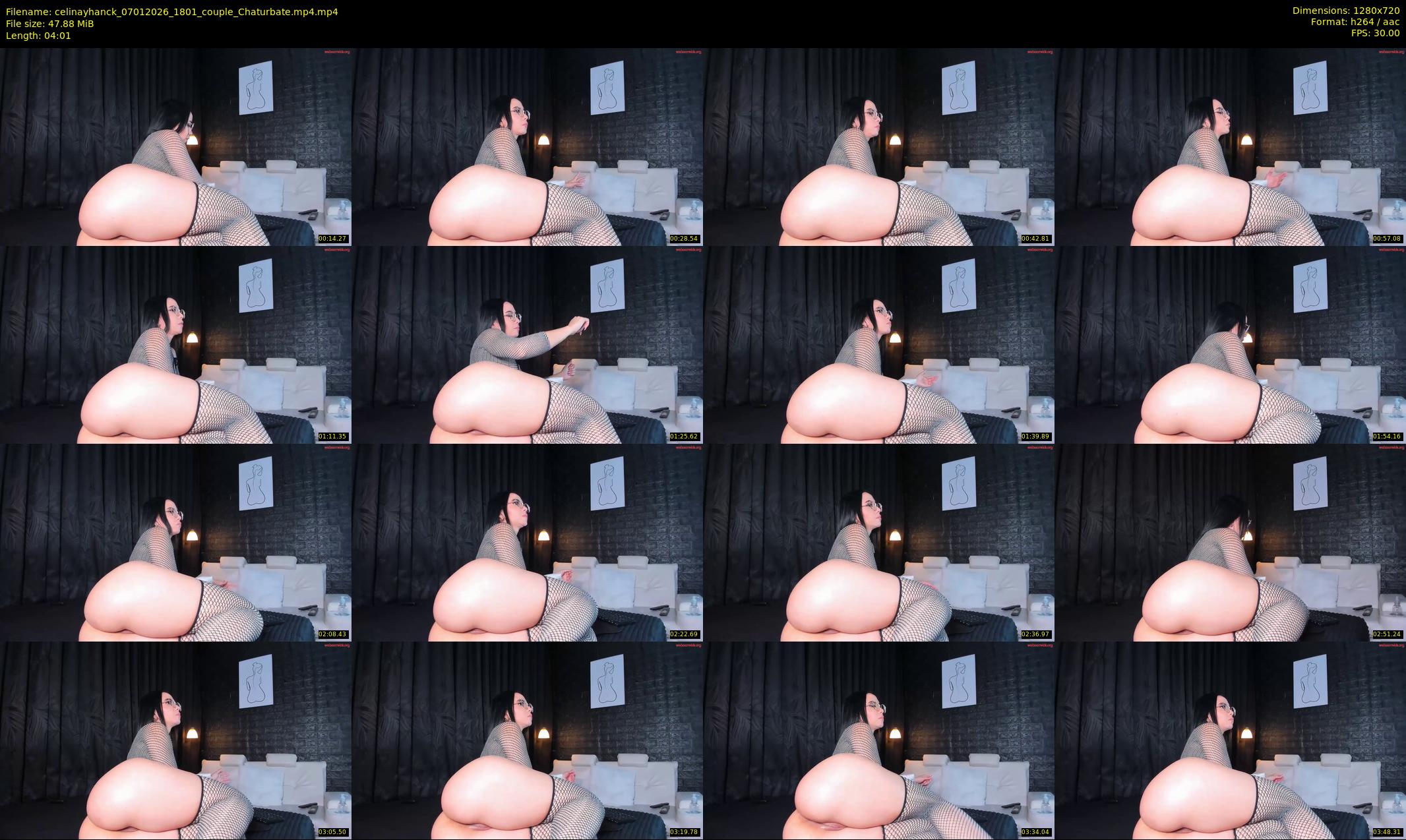celinayhanck — 5 minute Chaturbate couple cam show recording, 720p, Jan 7, 2026