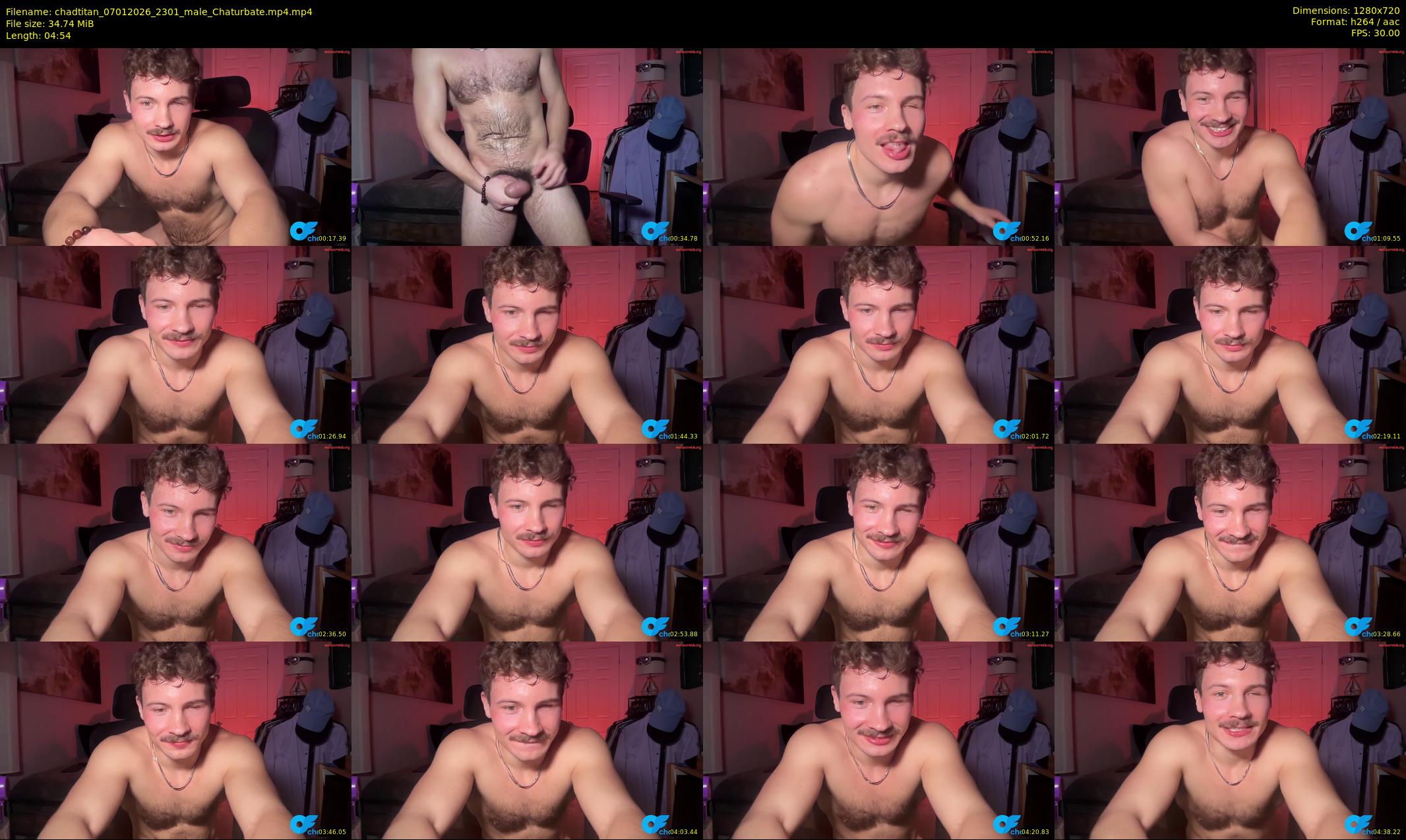 chadtitan — 5 minute Chaturbate male cam show recording, 720p, Jan 7, 2026