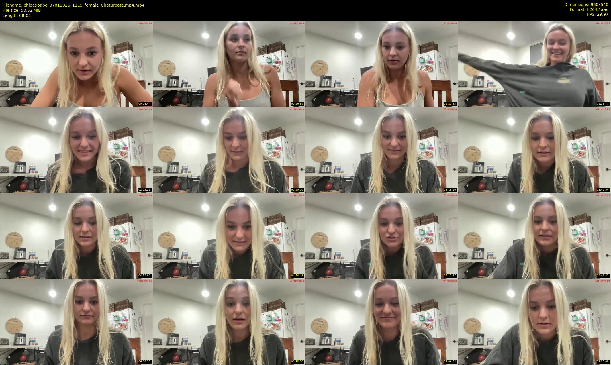 chloexbabe — 9 minute Chaturbate female cam show recording, 480p, Jan 7, 2026