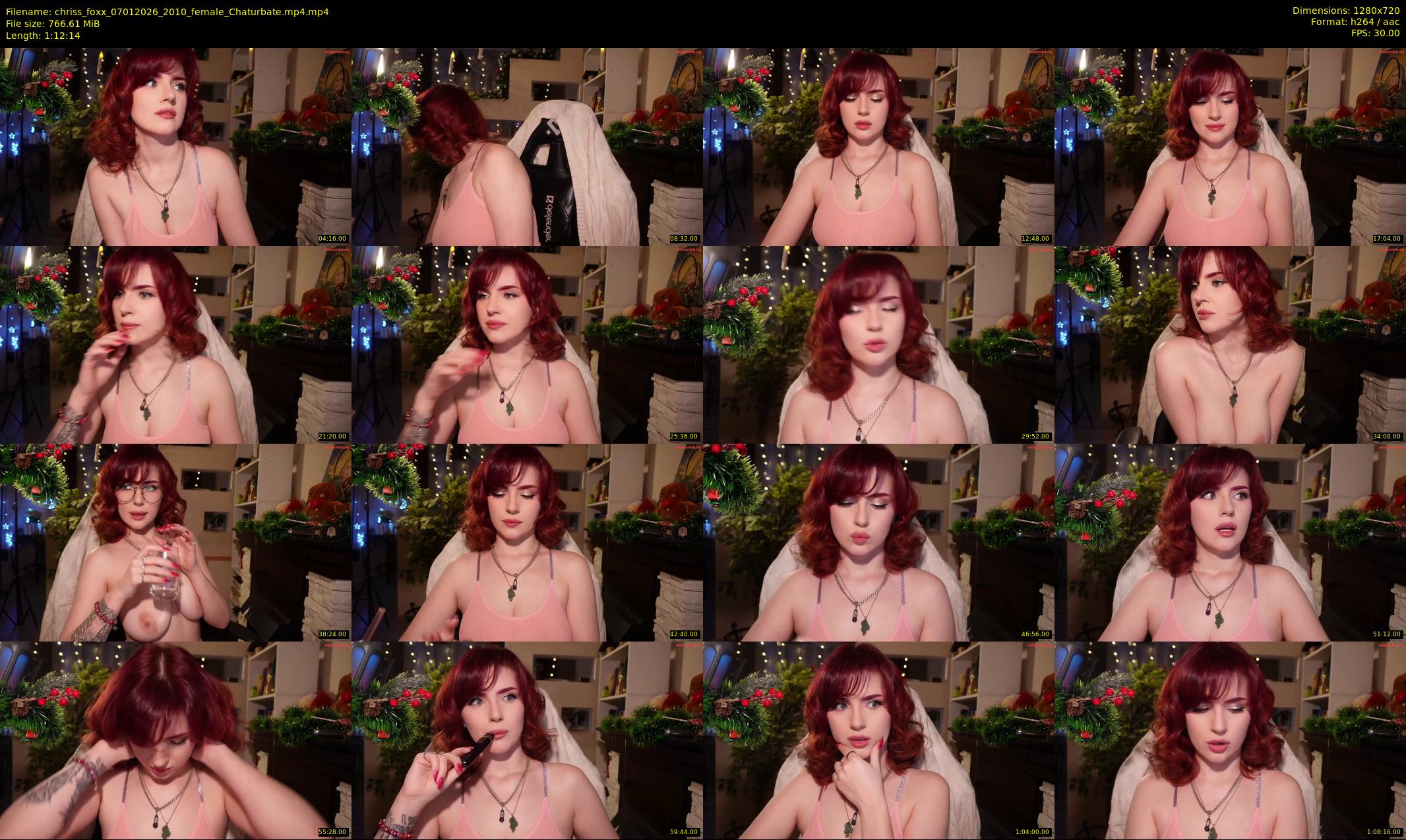 chriss_foxx — 73 minute Chaturbate female cam show recording, 720p, Jan 7, 2026