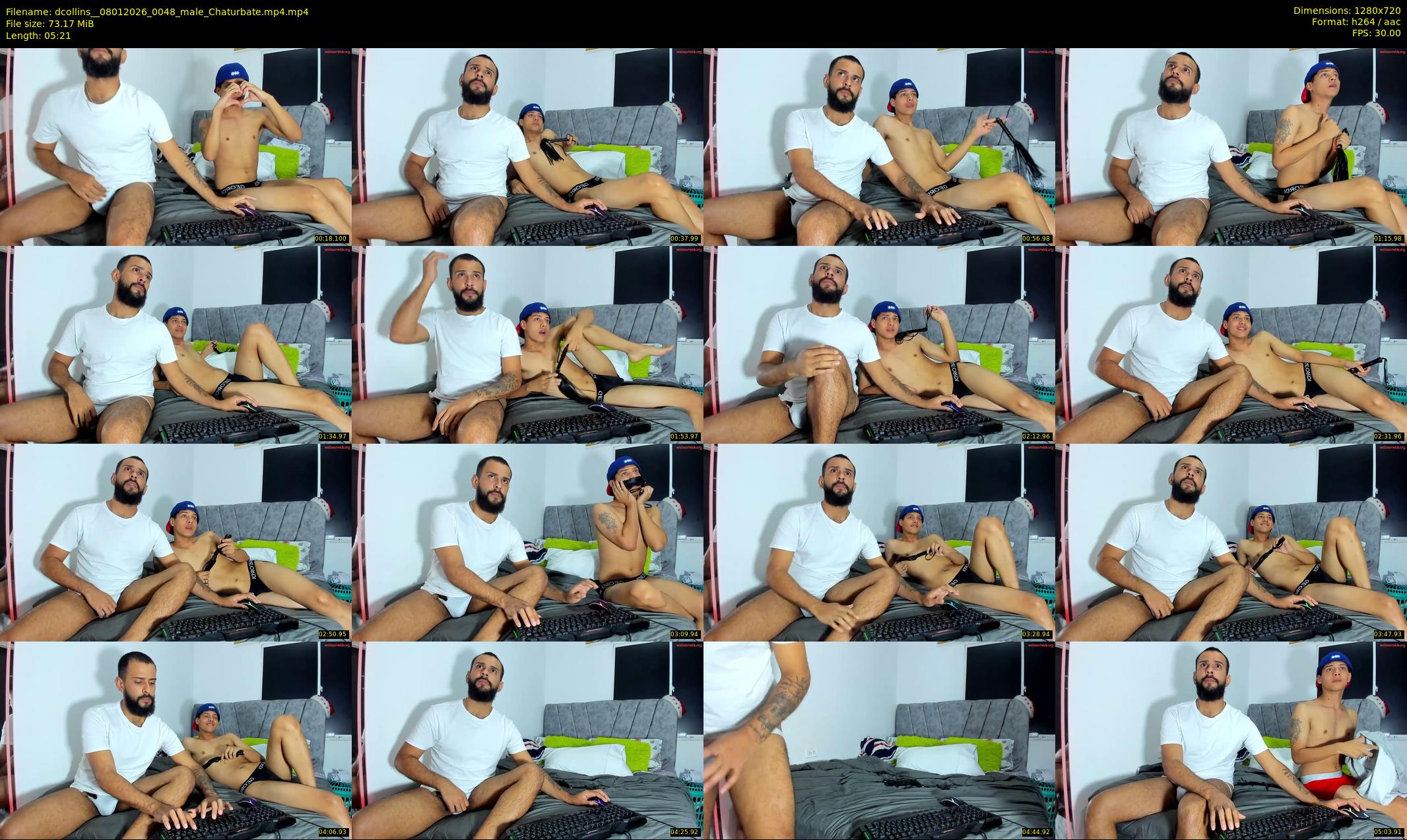 dcollins_ — 6 minute Chaturbate male cam show recording, 720p, Jan 8, 2026