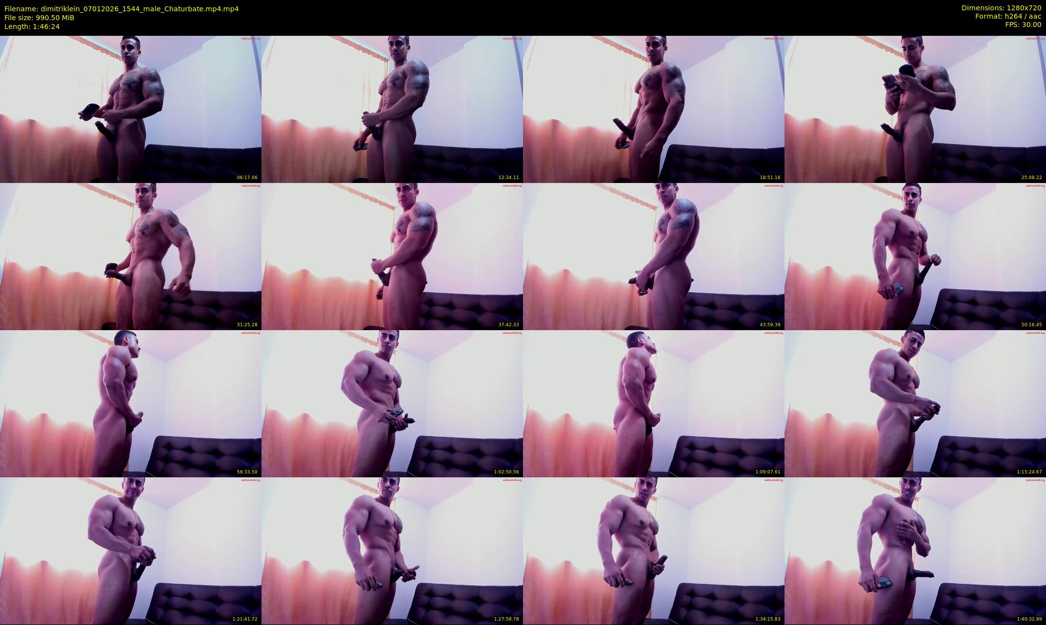 dimitriklein — 107 minute Chaturbate male cam show recording, 720p, Jan 7, 2026