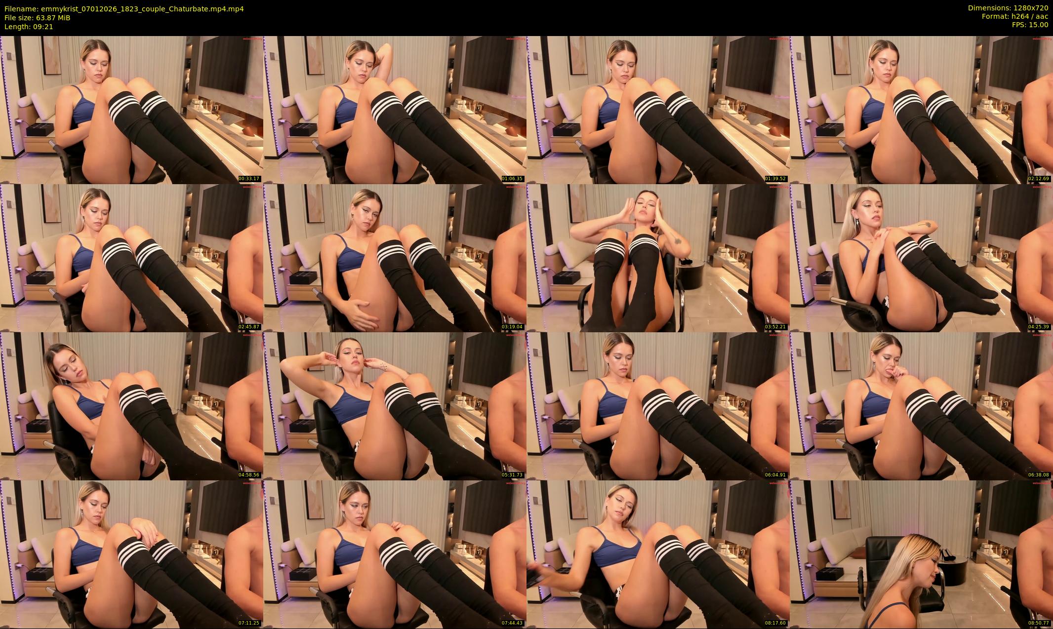 emmykrist — 10 minute Chaturbate couple cam show recording, 720p, Jan 7, 2026