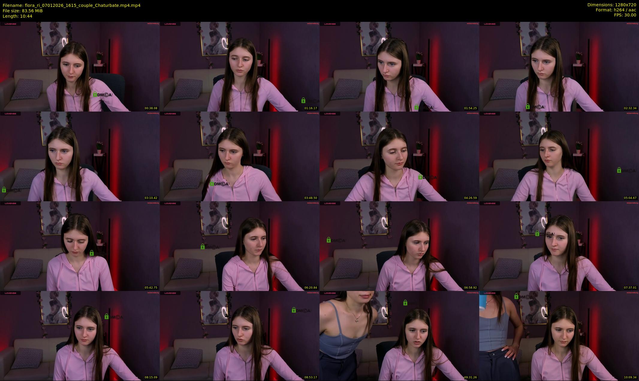 flora_ri — 11 minute Chaturbate female cam show recording, 720p, Jan 7, 2026