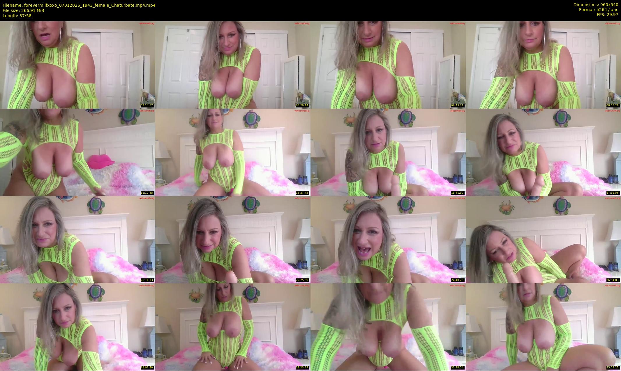forevermilfxoxo — 38 minute Chaturbate female cam show recording, 480p, Jan 7, 2026