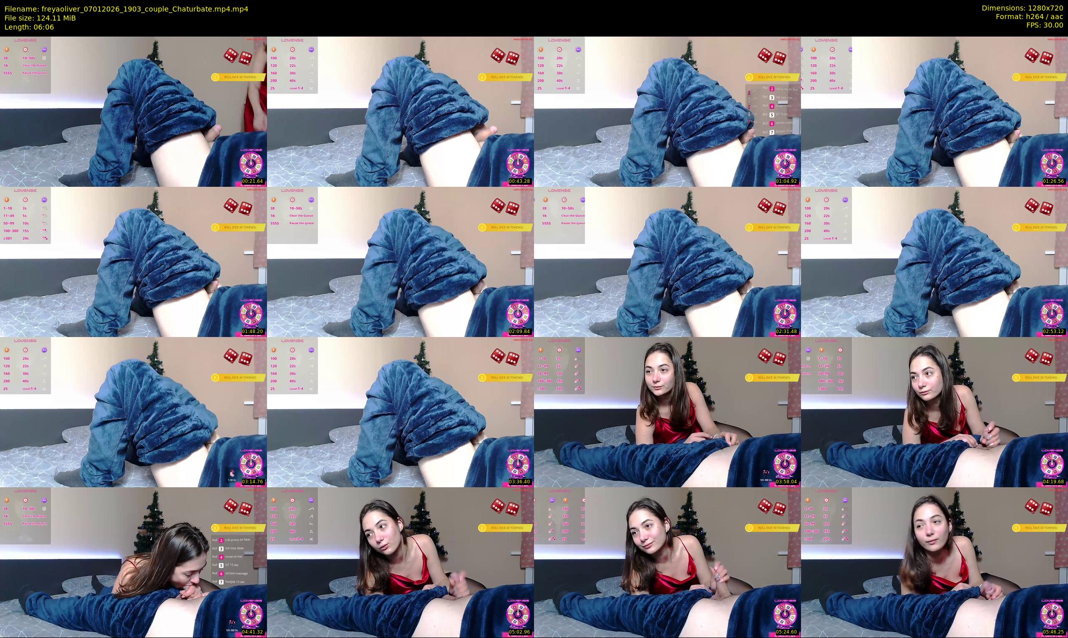 freyaoliver — 7 minute Chaturbate couple cam show recording, 720p, Jan 7, 2026